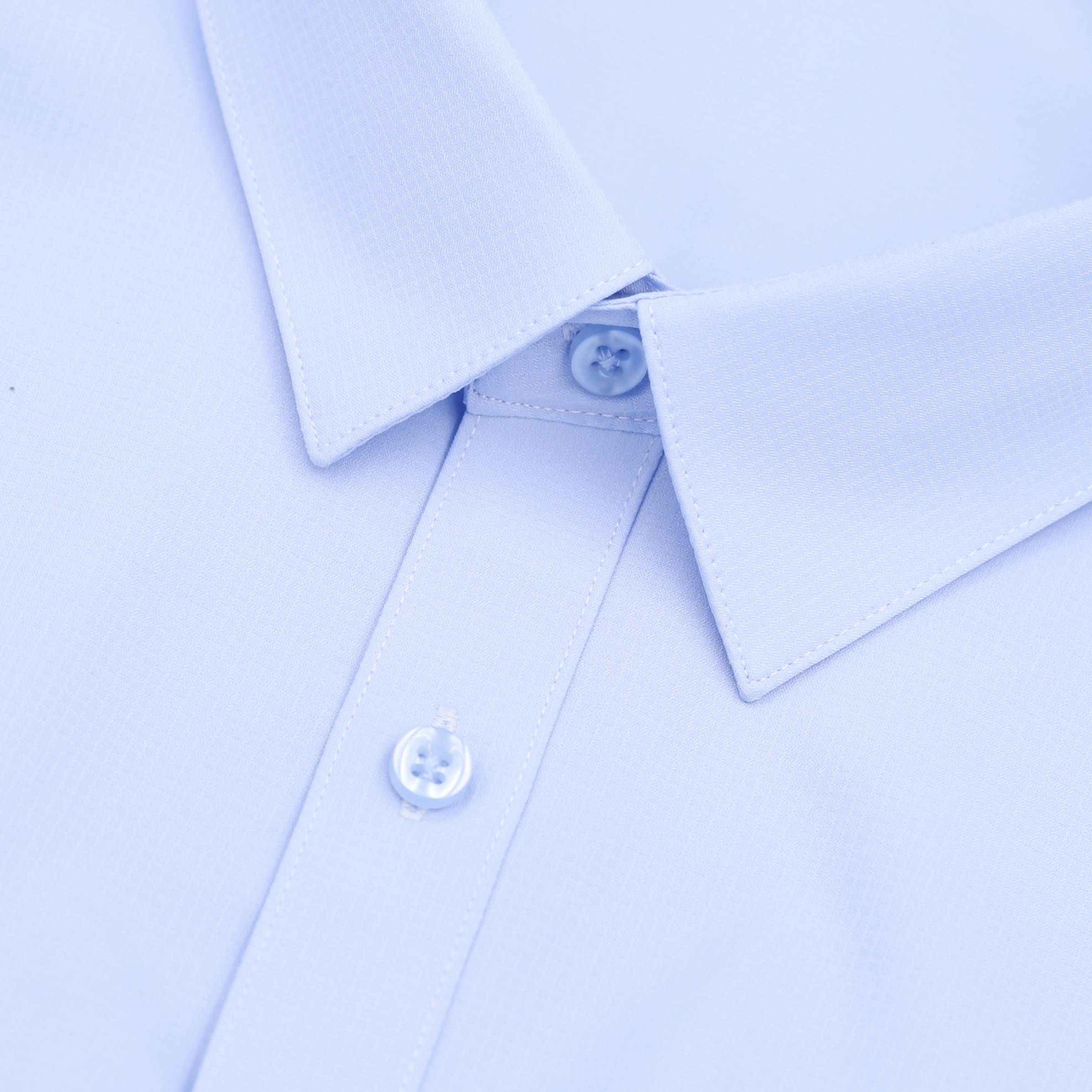 เสื้อเชิ้ตสีฟ้าอ่อน Light Blue Shirt (Standard Collar)
