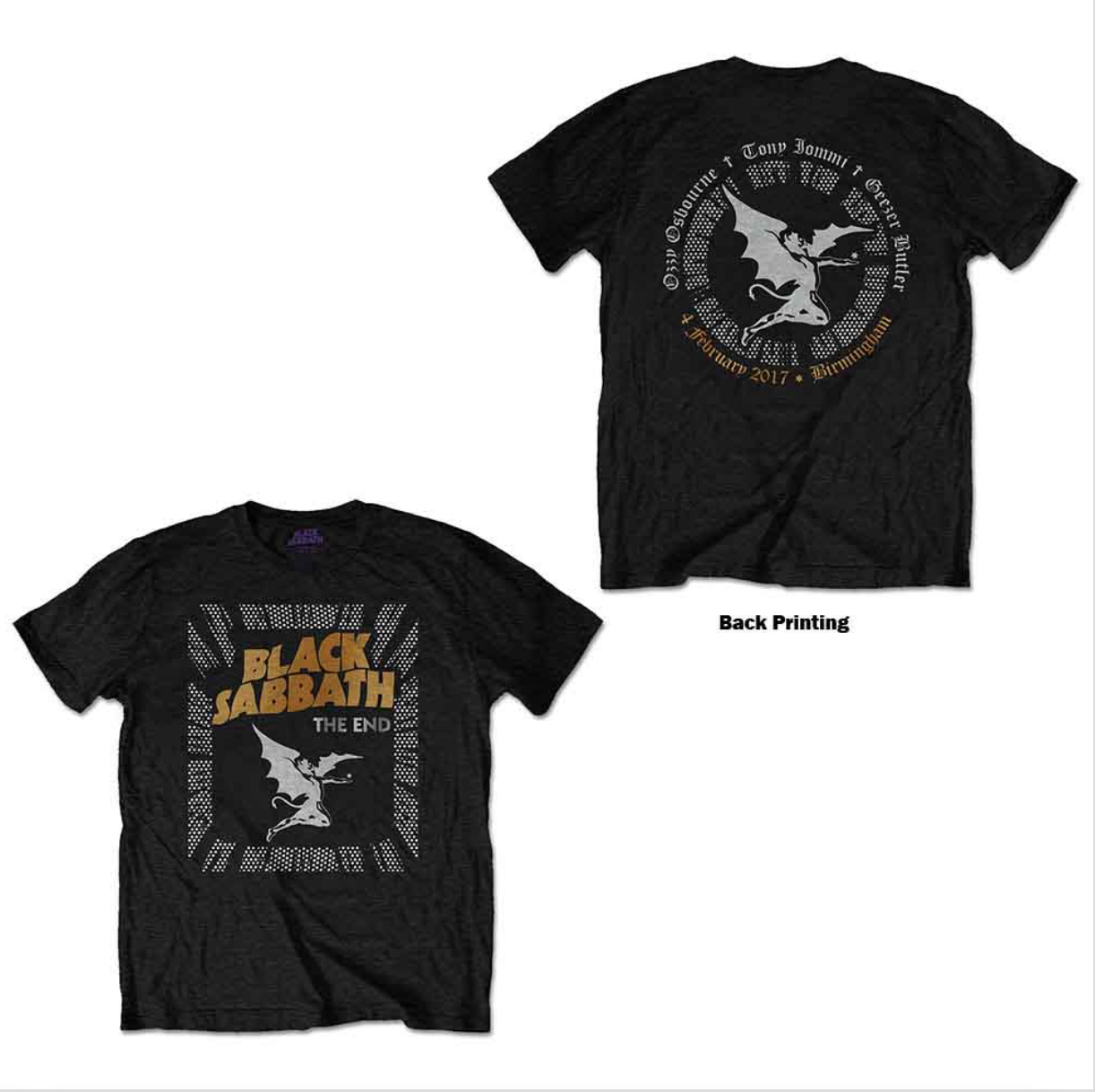 [PREORDER] เสื้อวง BLACK SABBATH T-SHIRT ลิขสิทธิ์แท้ UK รวมลายสุดฮิต