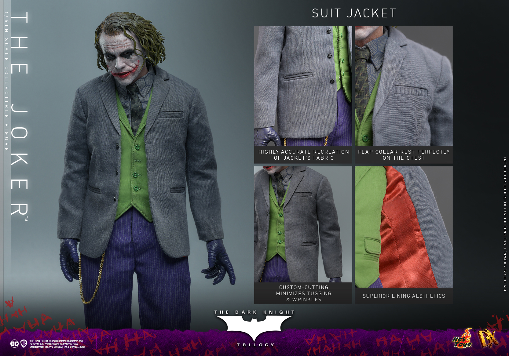 Hot Toys DX32 1/6 The Dark Knight Trilogy - The Joker