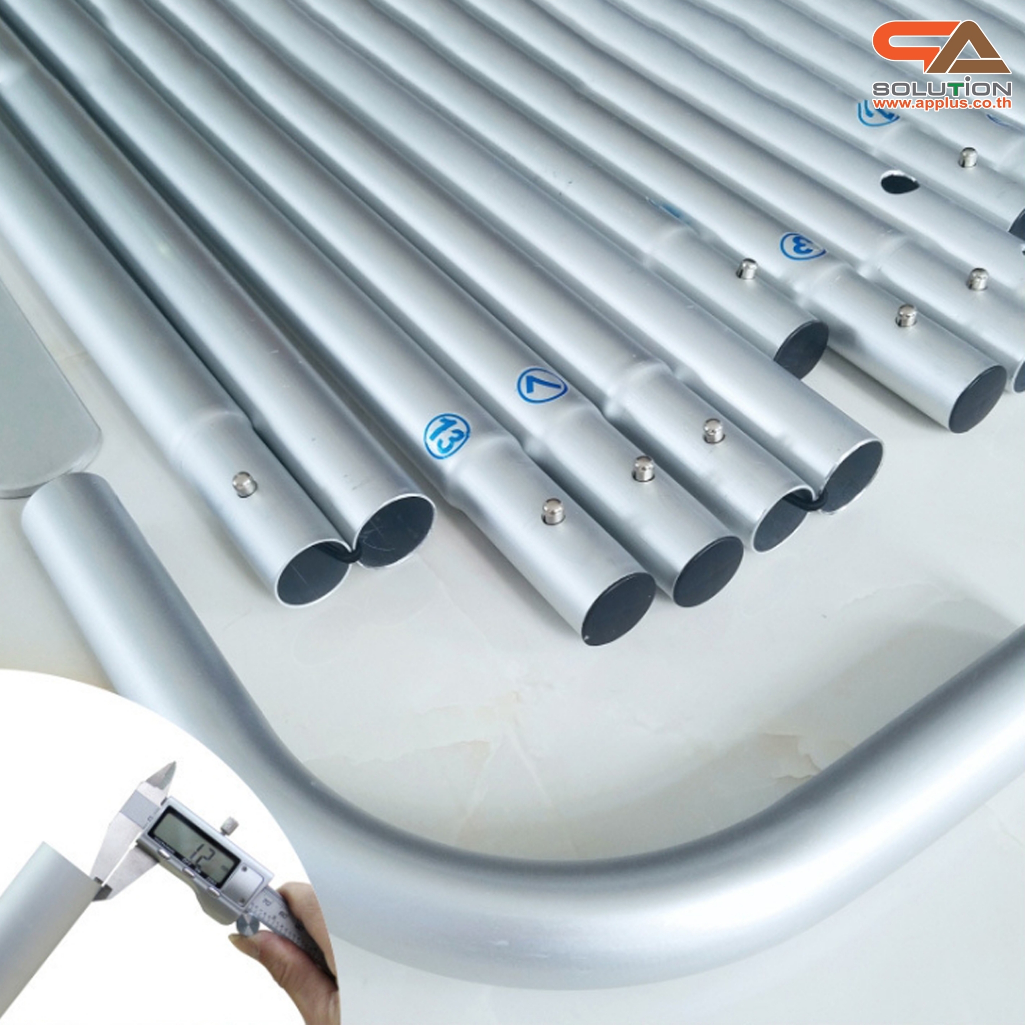 CLEARANCE SALE! แบคดรอปผ้า รุ่น Tube Steel Feet ขนาด (W)100 x (H) 200 cm.โครงอะลูมิเนียม ถอดประกอบได้