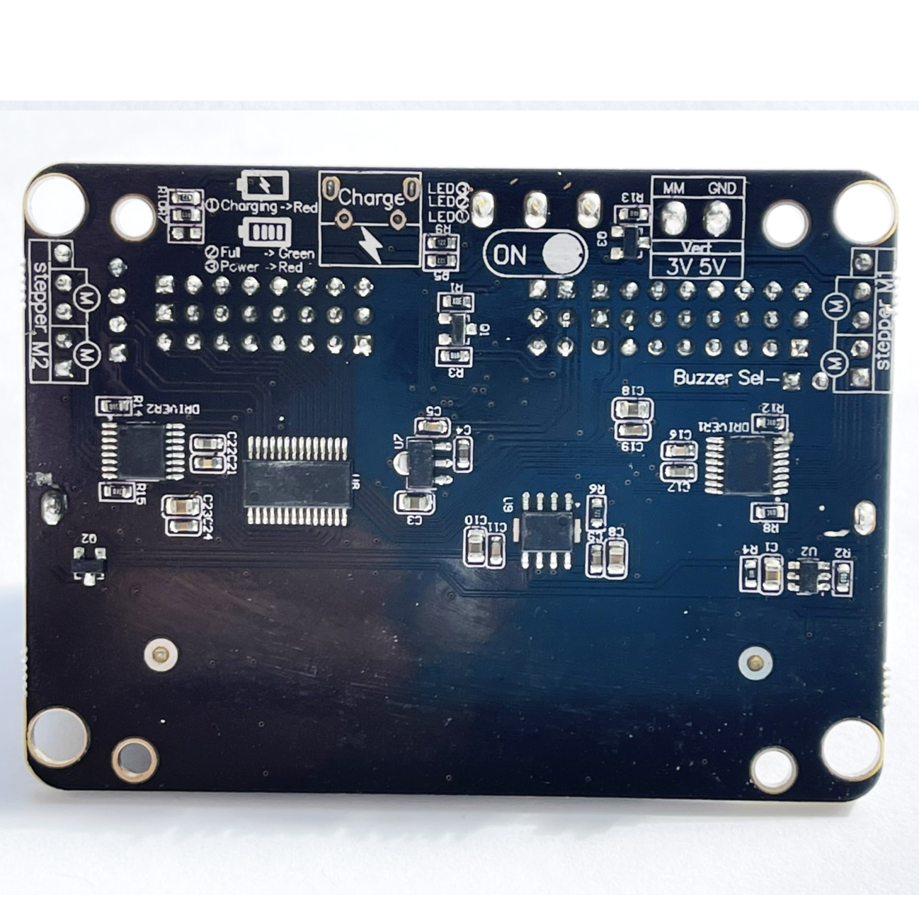 บอร์ดขยายและ Micro Bit (บอร์ดไมโครบิท) ครบชุด พร้อมสายMICRO USB และแบต18650-2000 mAh.