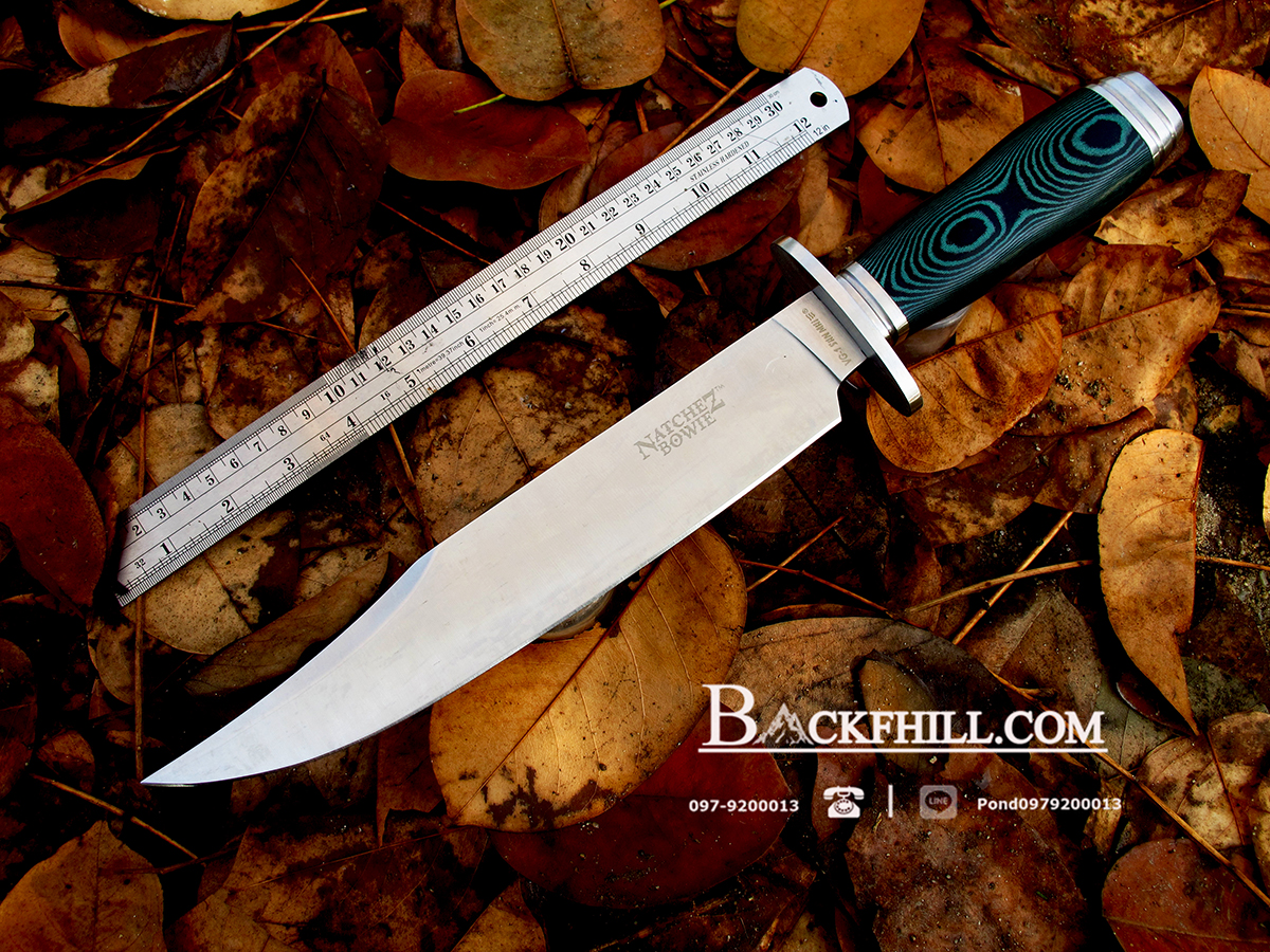 มีดใบตายทรงโบวี่ COLD STEEL MASTER Natchez Bowie (OME) AAA