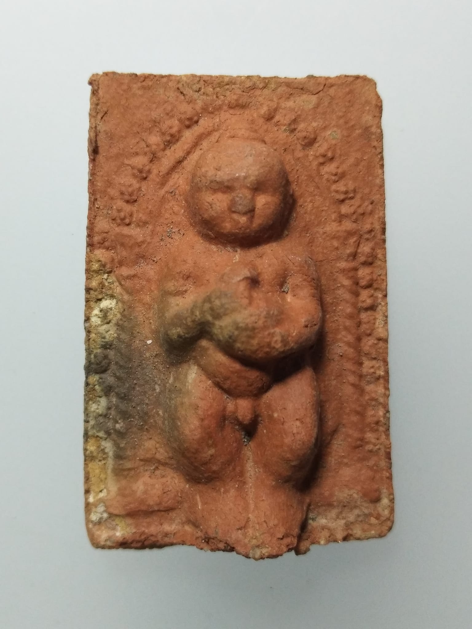 F076 กุมารทองเนื้อดิน หลวงพ่อเต๋ วัดสามง่าม