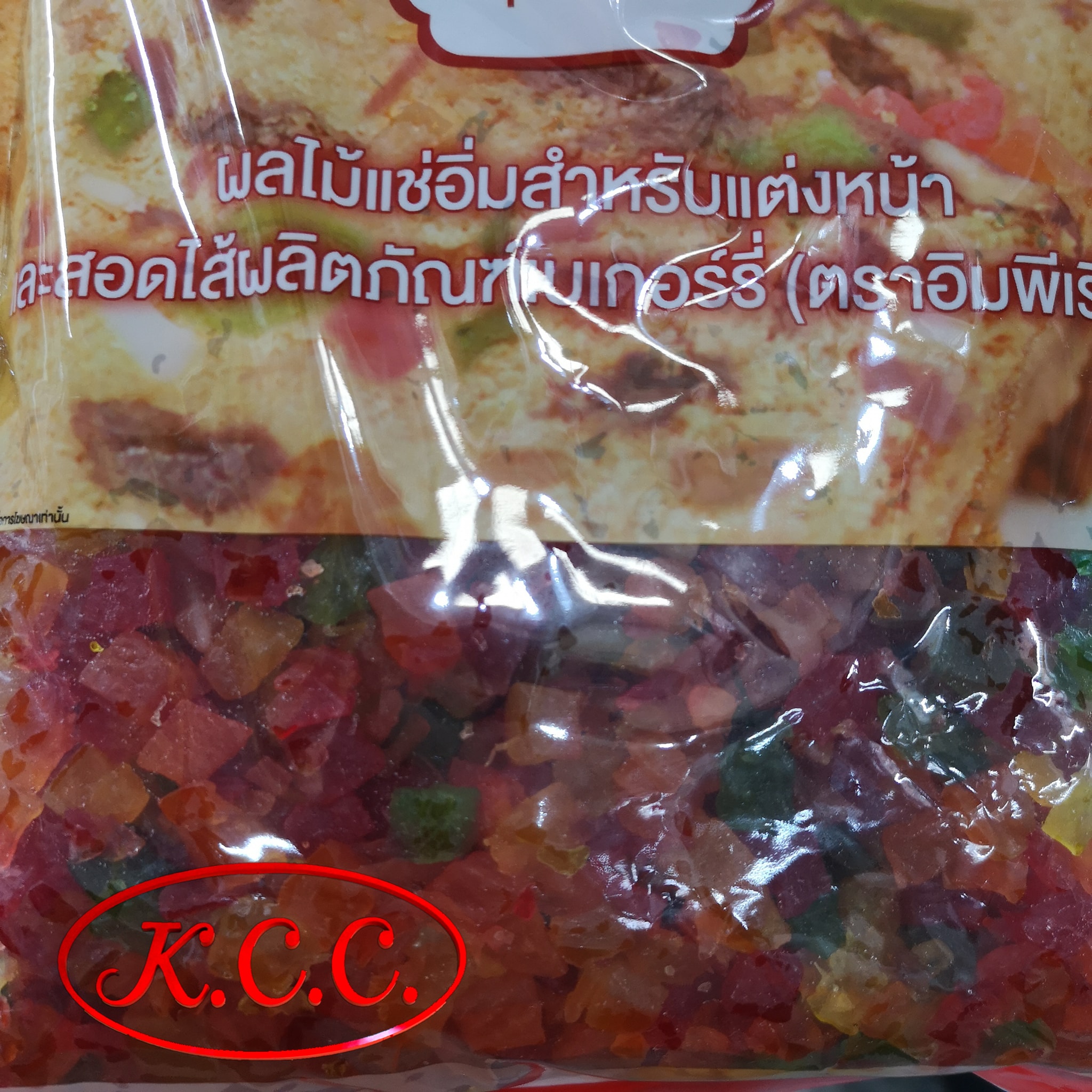 อิมพีเรียล ฟรุตแฟนซี 1 kg. (ผลไม้แช่อิ่ม สำหรับแต่งหน้า และ สอดไส้ผลิตภัณฑ์ เบเกอรี่)