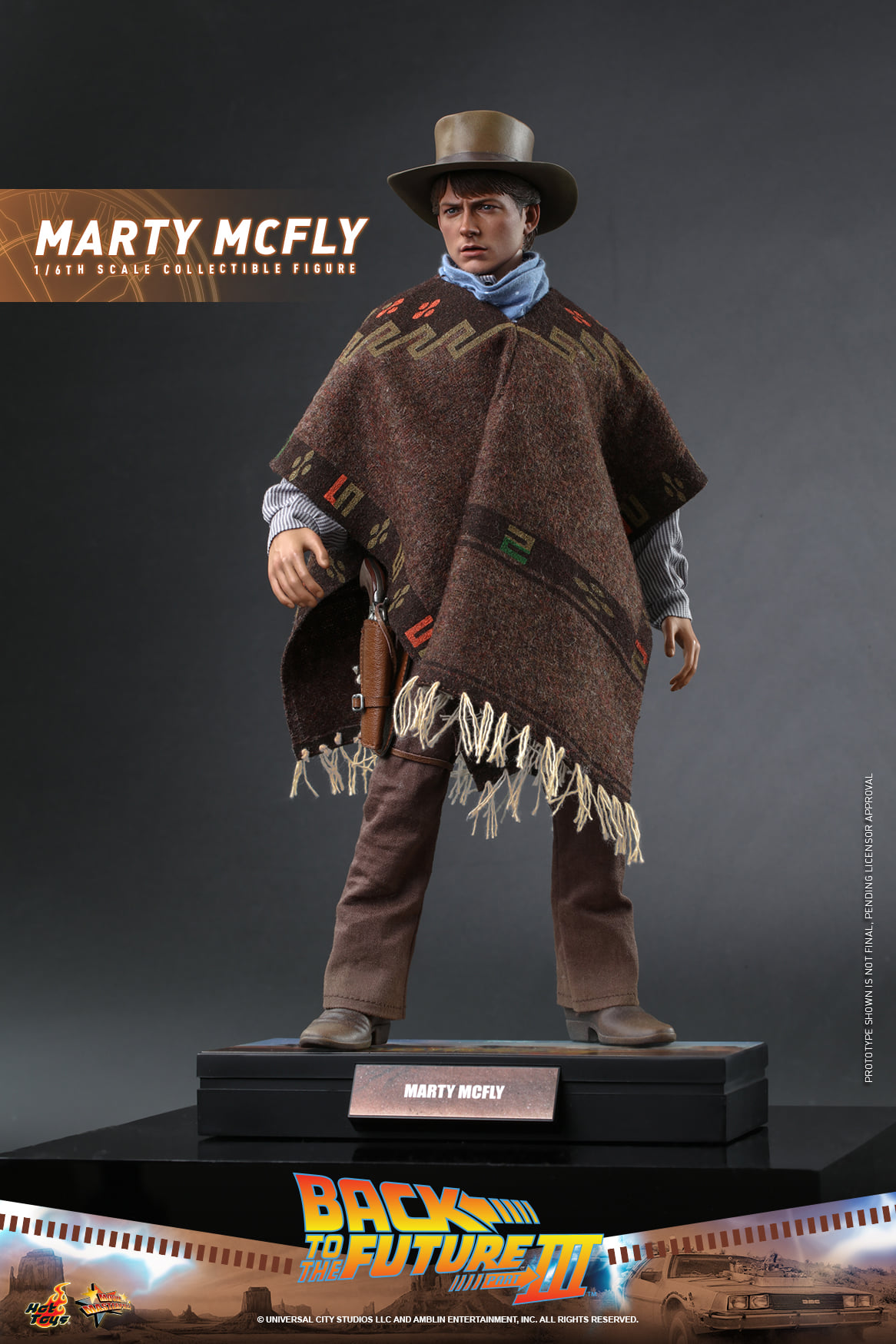 Hot Toys MMS616 1/6 Back to the Future Part III - Marty McFly