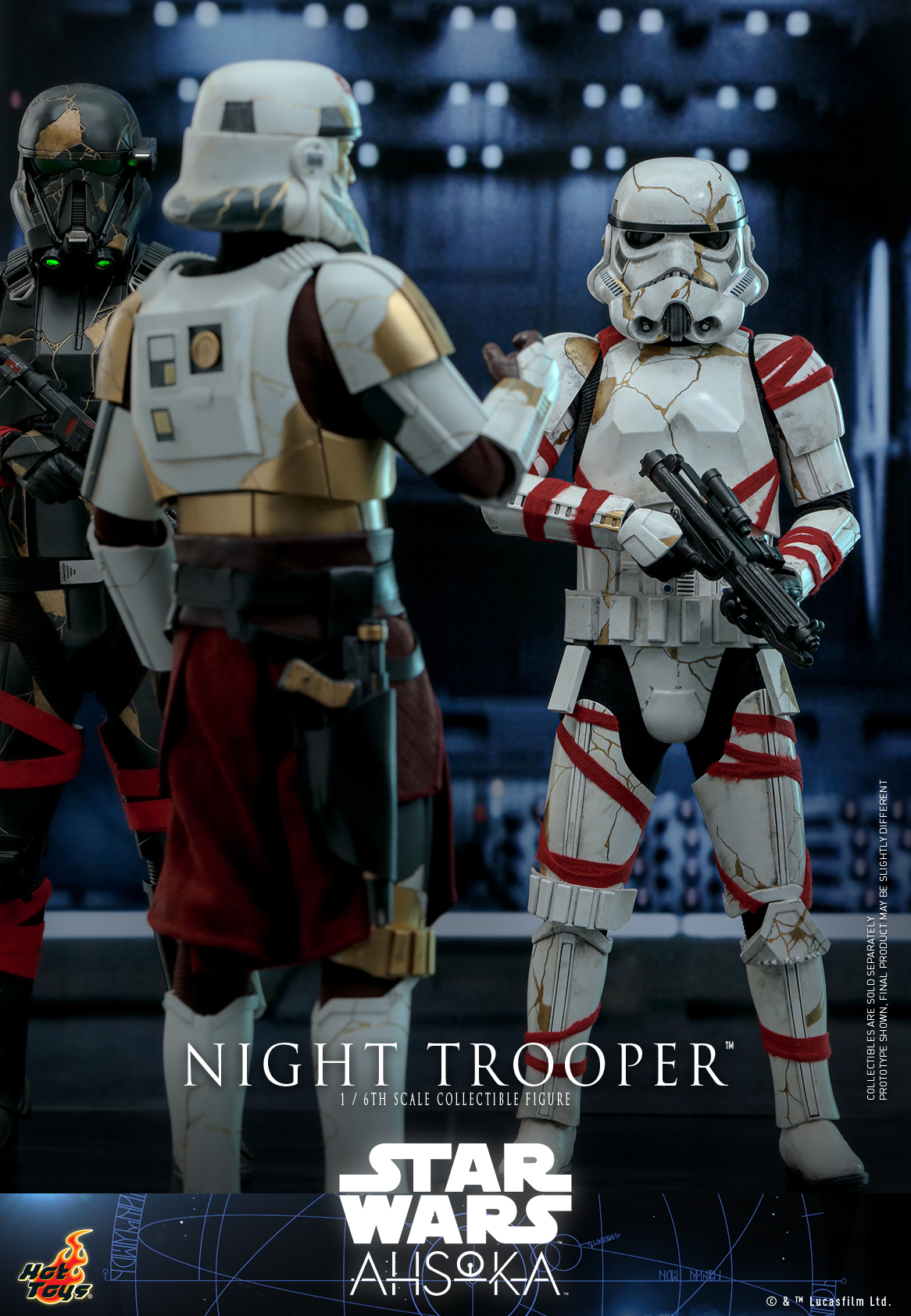 Hot Toys TMS121 1/6 Star Wars: Ahsoka™ - Night Trooper™