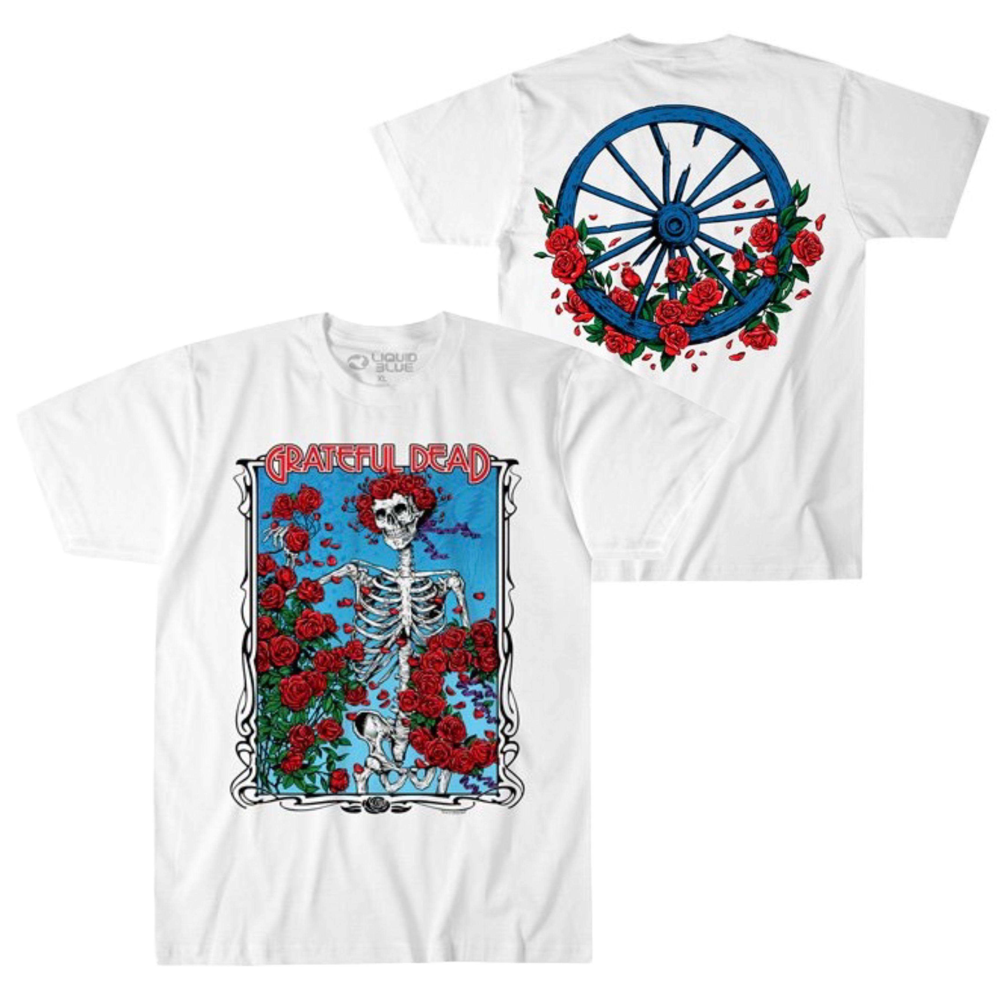 🇺🇸[PREORDER] เสื้อวง GRATEFUL DEAD T-SHIRT รวมลายสุดฮิต ลิขสิทธิ์แท้ LIQUID BLUE จาก USA