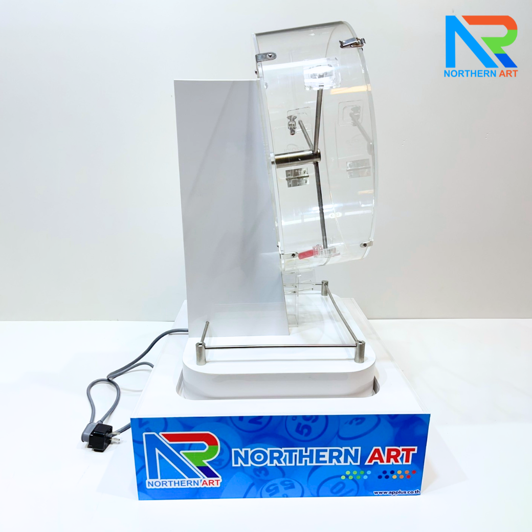 เช่าเกมส์หมุนบอลไฟฟ้า ตั้งโต๊ะ ขนาด (W)51 X (L)44.5 X (H)73 cm. หมุนได้ 360 องศา (ไม่รวมลูกบอล)