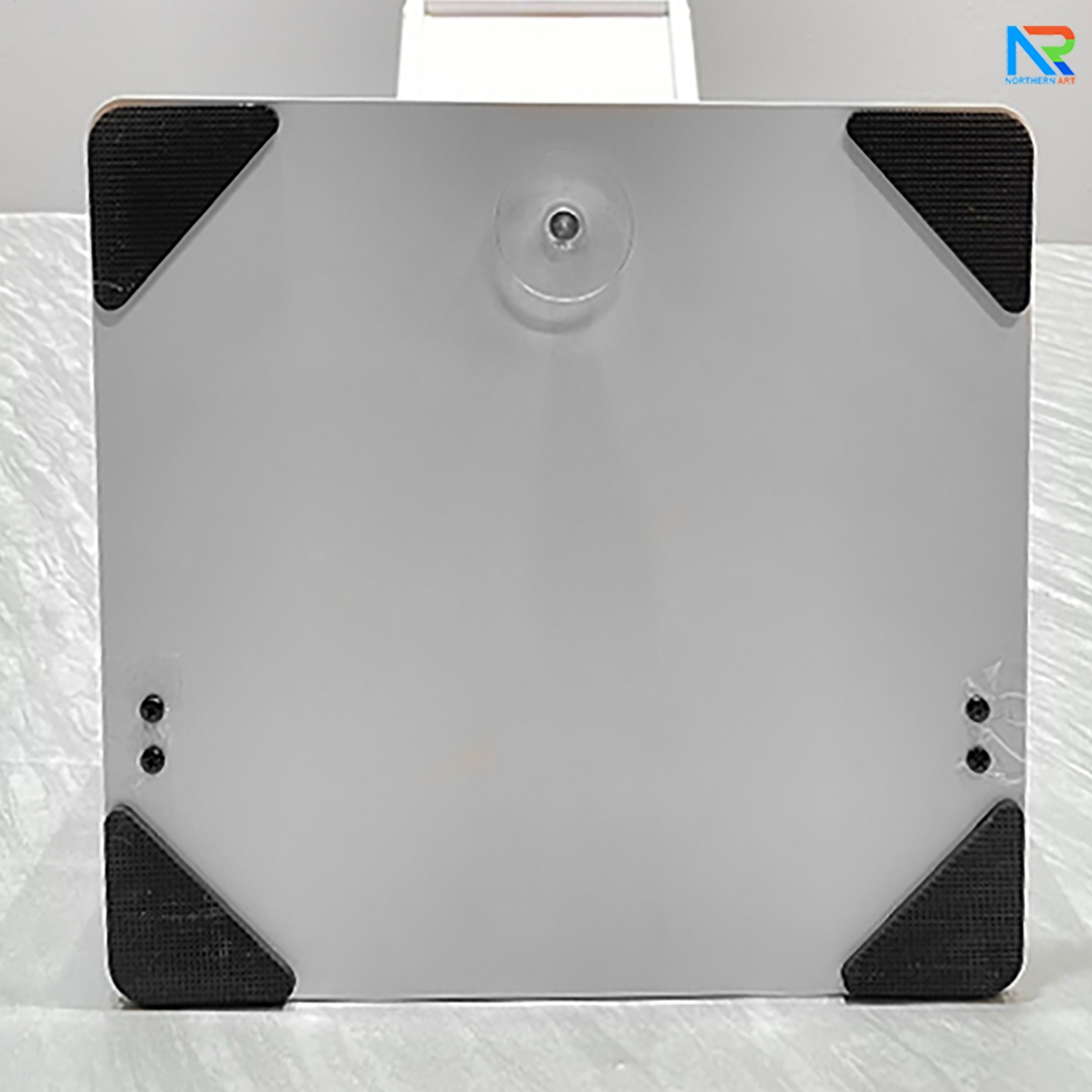 โปสเตอร์สแตนด์ ตั้งพื้น A3 สีขาว รุ่นโชว์รูมรถยนต์ สอดงานพิมพ์ด้านบน เปลี่ยนงานพิมพ์ง่าย ฐานมั่นคงแข็งแรง