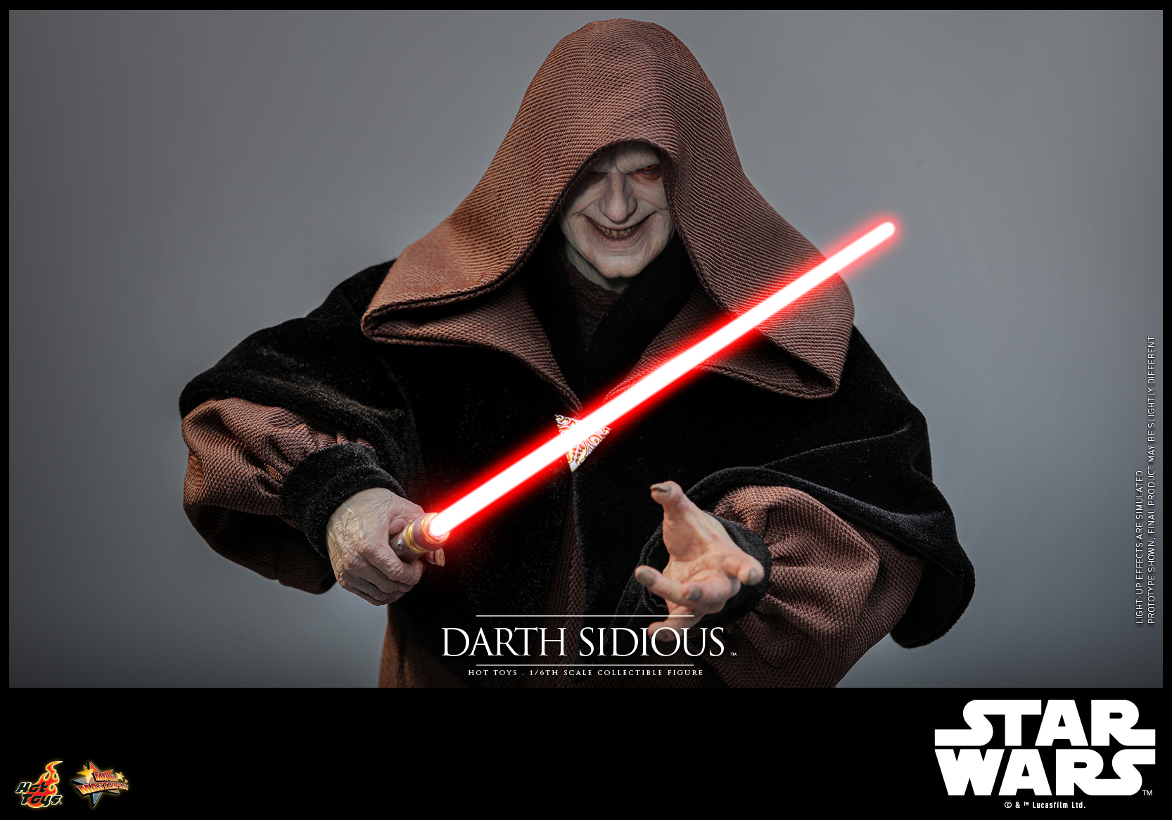 Hot Toys MMS745 Star Wars: Revenge of the Sith - Darth Sidious