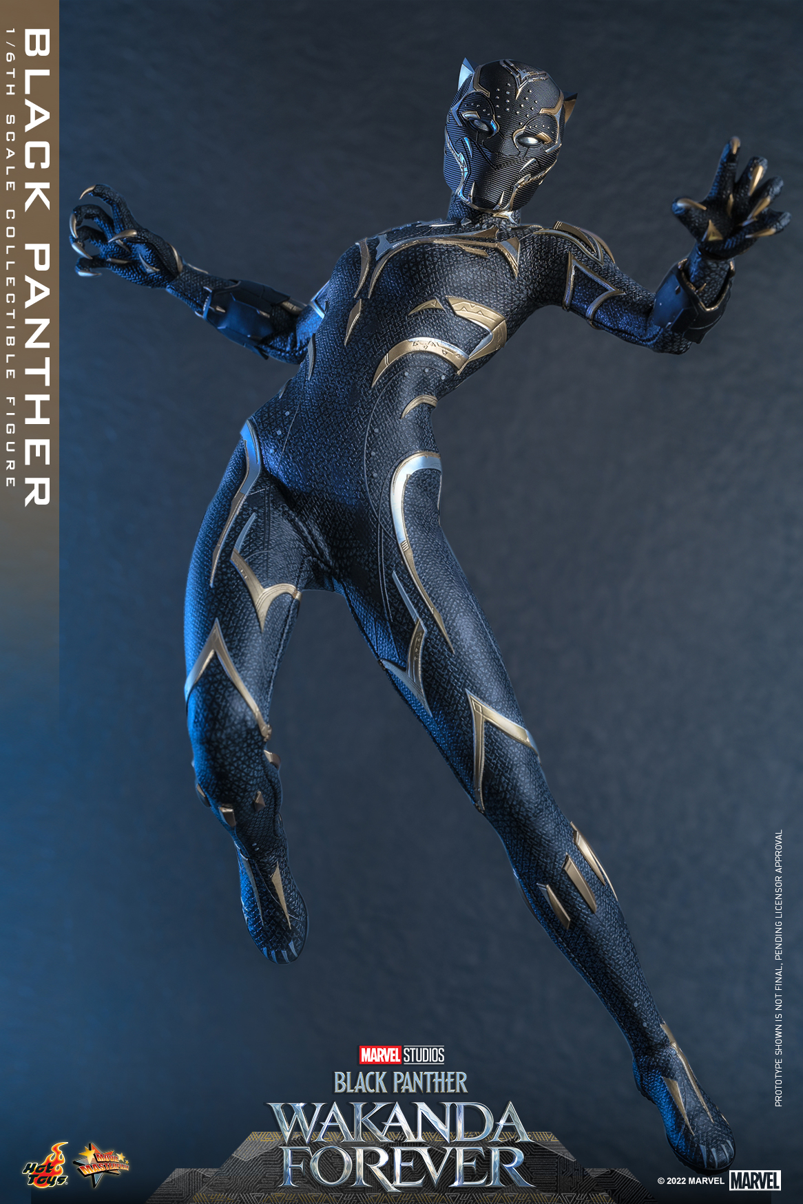 Hot Toys MMS675 1/6 Black Panther: Wakanda Forever - Black Panther