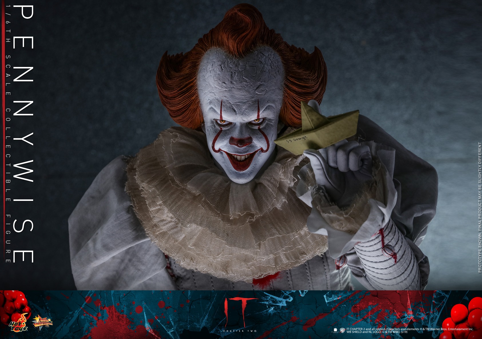 Hot Toys MMS555 IT: Chapter Two 1/6 Pennywise