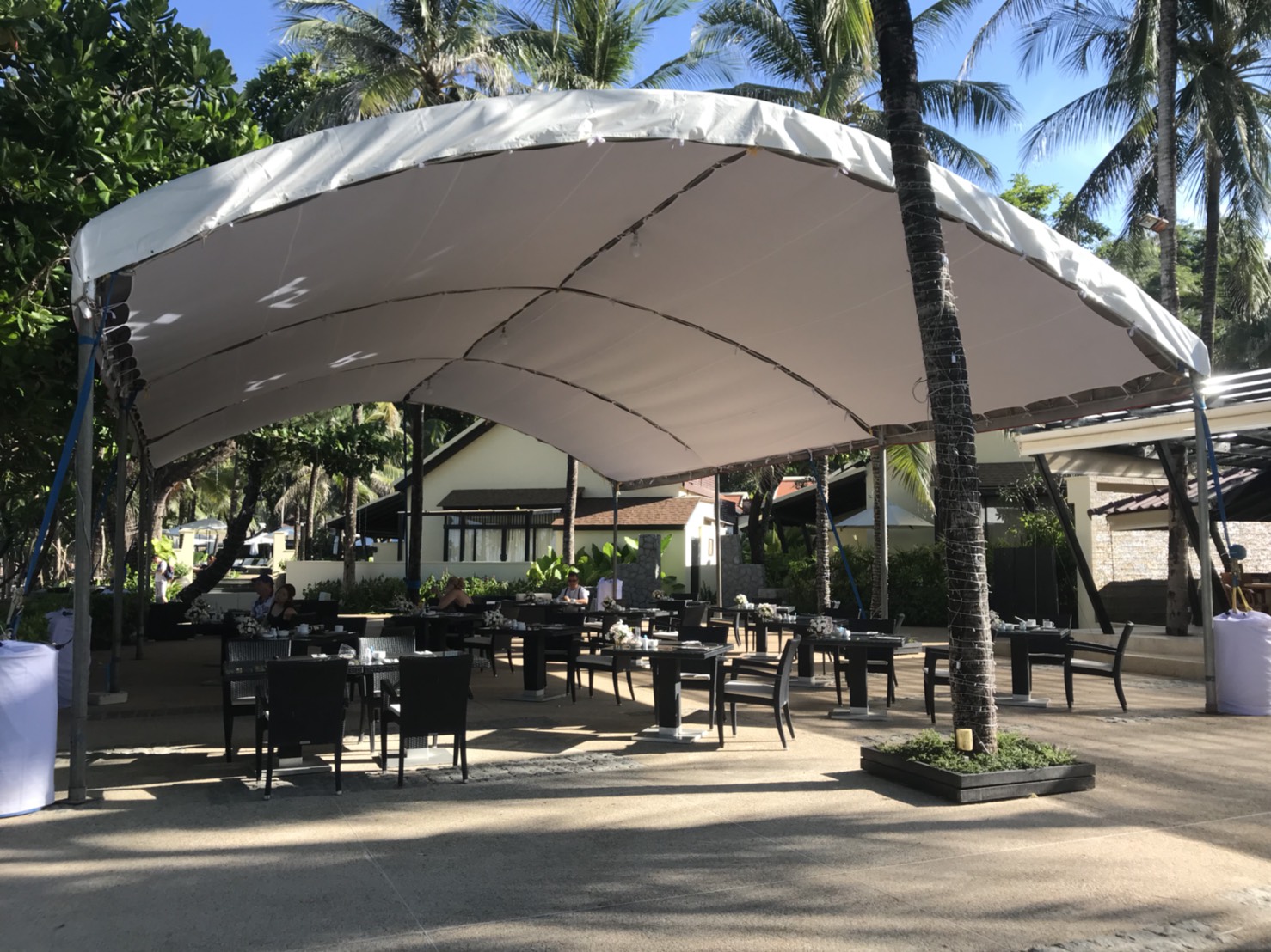 เต็นท์โดม 10 เมตร ความยาวเพิ่ม/ลดขนาดตามความต้องการ