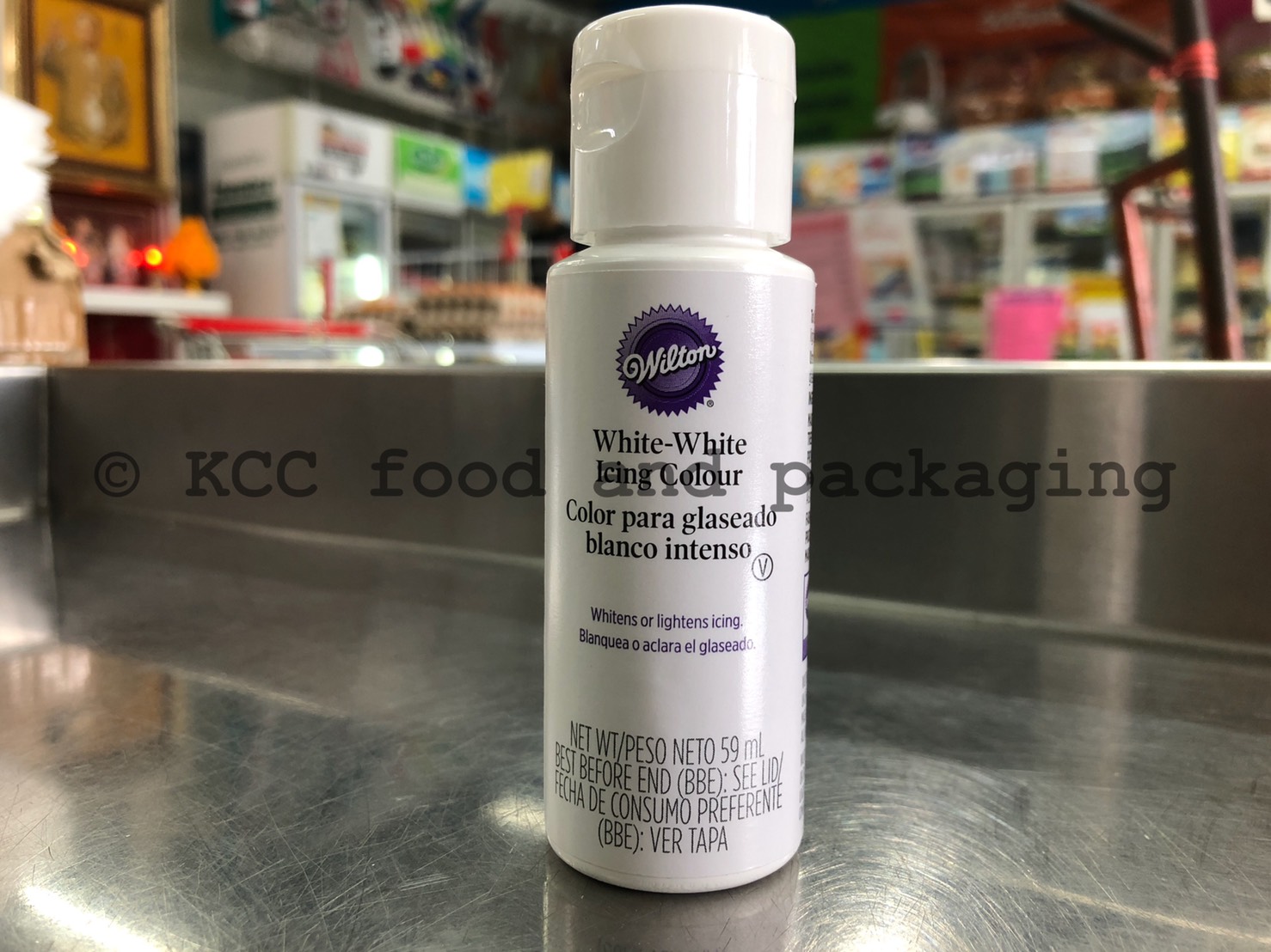 Wilton - สีเจล ผสมอาหาร (สีขาว) - 59 ml.