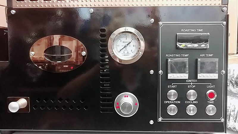 เครื่องคั่วเมล็ดกาแฟ DELISIO 600 กรัม ระบบแก๊ส-PC