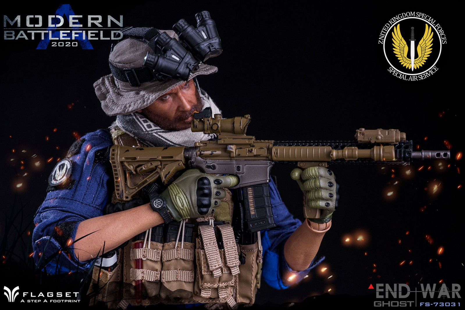 FLAGSET FS-73031 End War Ghost - Modern Battlefield 2020 A