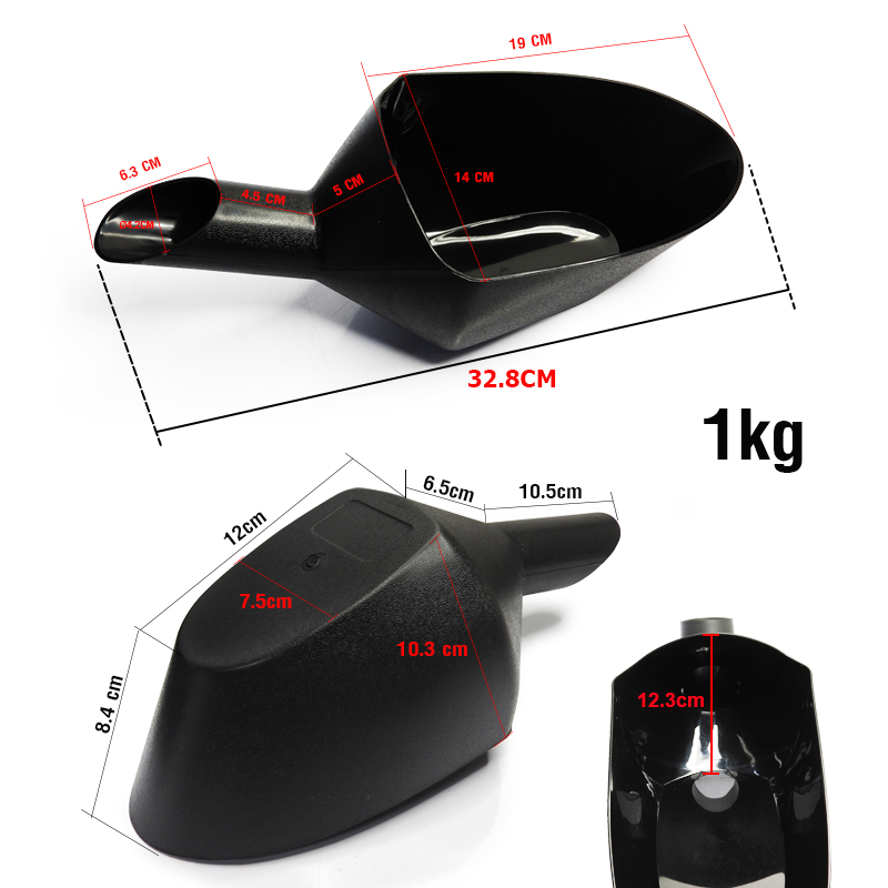 กรวยตักเมล็ดกาแฟ-ตวงชั่งน้ำหนัก-ใส่ถุง ขนาด 1 กิโลกรัม