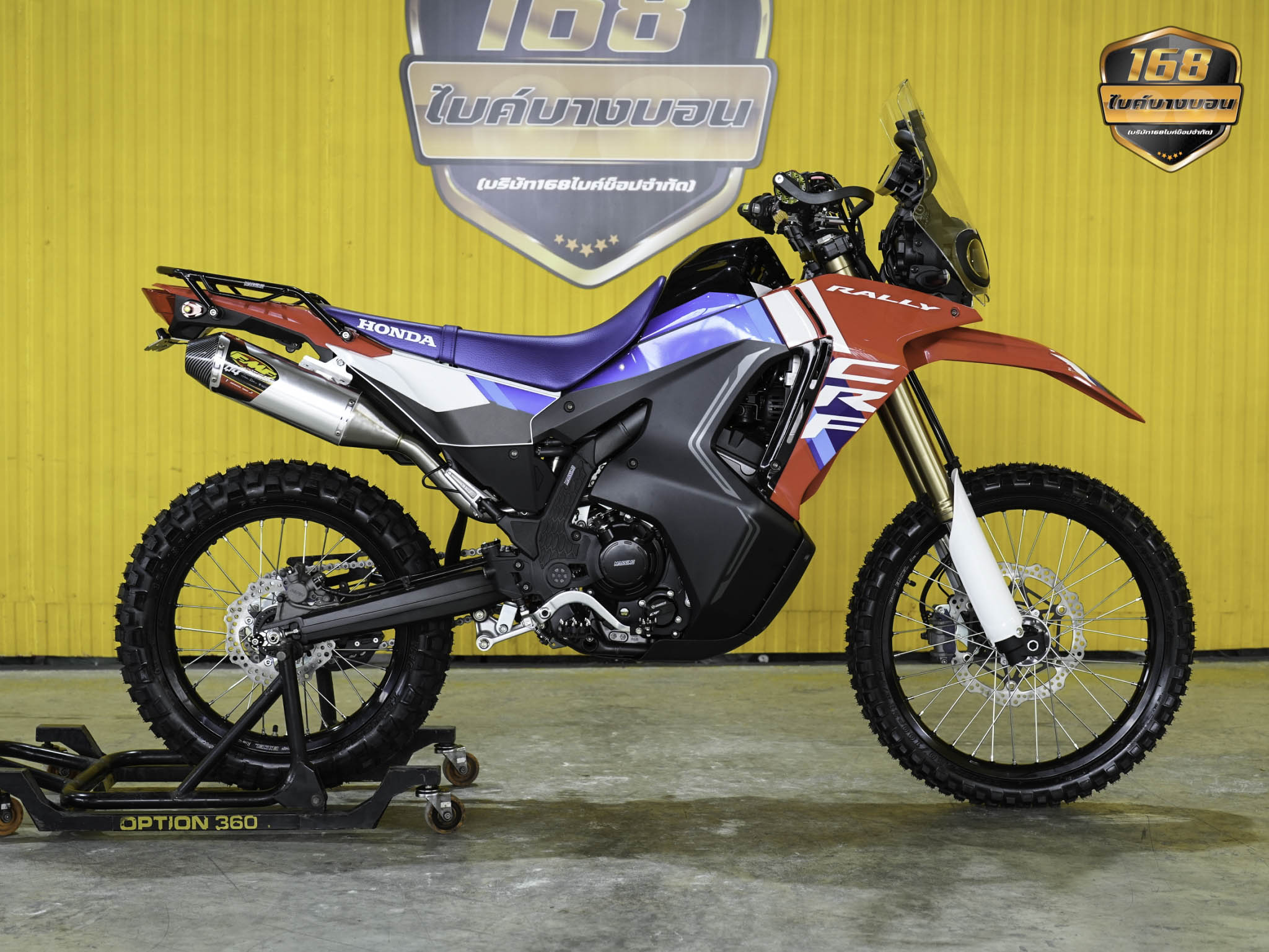 Honda CRF300 RALLY 2025 (รถป้ายเเดงเเต่งให้ครบ สด-ผ่อน )