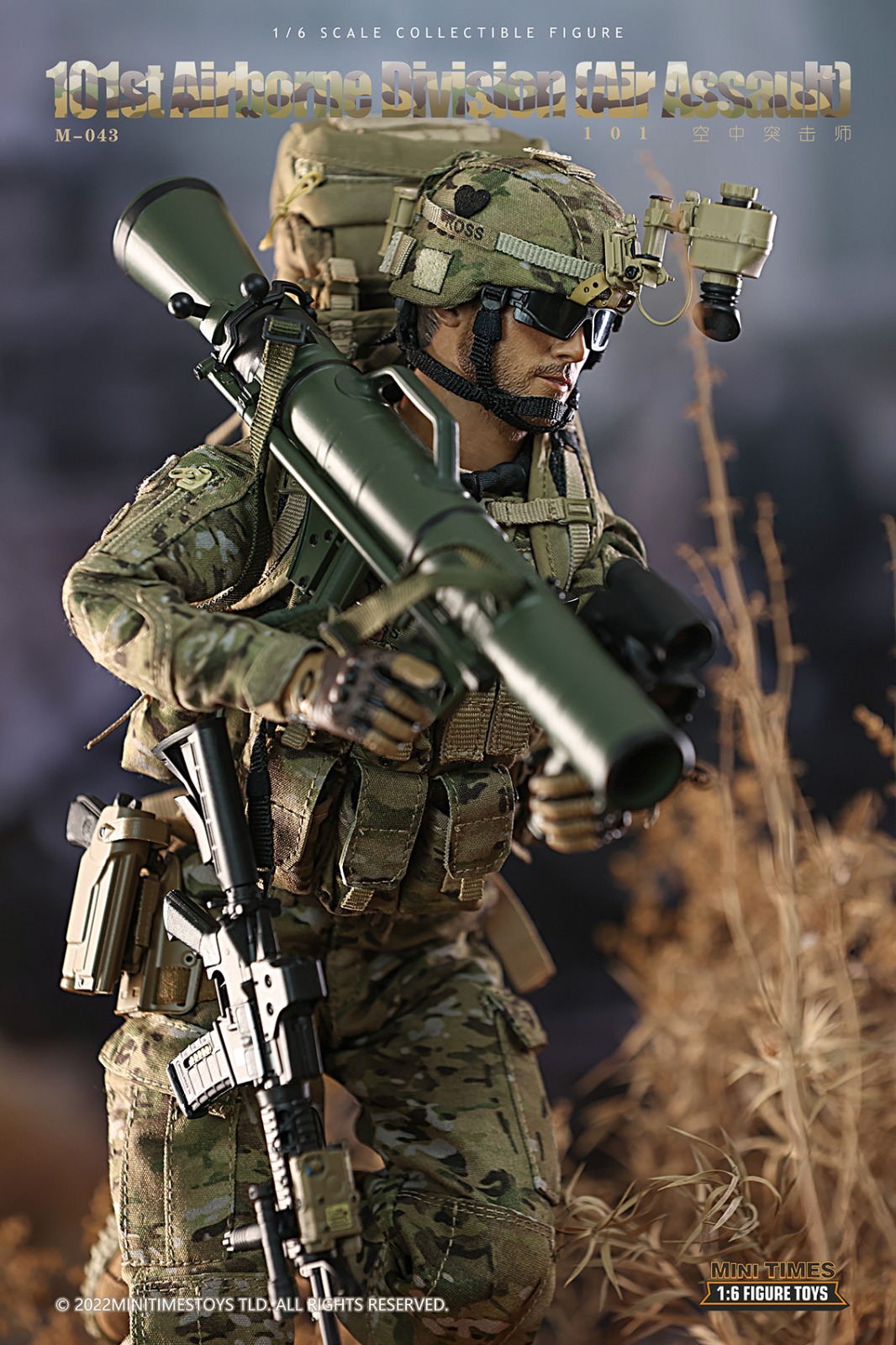 MINI TIME MT-M043 1/6 101st Airborne Division Air (Assault)