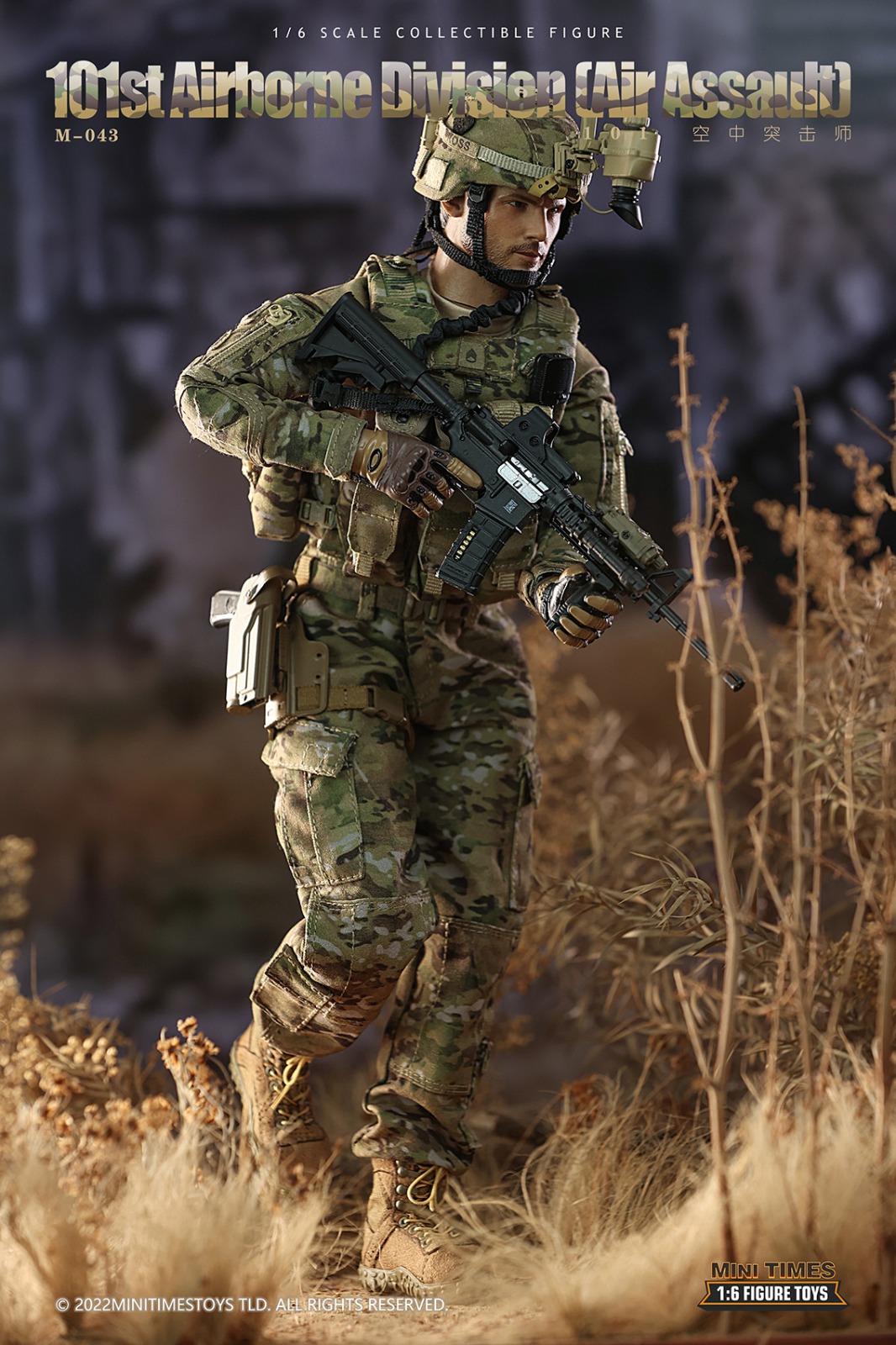 MINI TIME MT-M043 1/6 101st Airborne Division Air (Assault)
