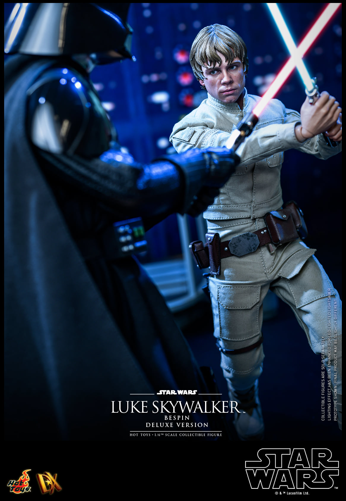 Hot Toys DX25 1/6 Star Wars: The Empire Strikes Back™ - Luke Skywalker™ (Bespin™) [Deluxe Version]