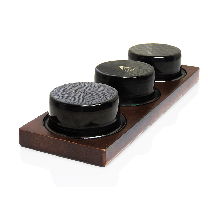 Coffee filter display tray 3 compartments