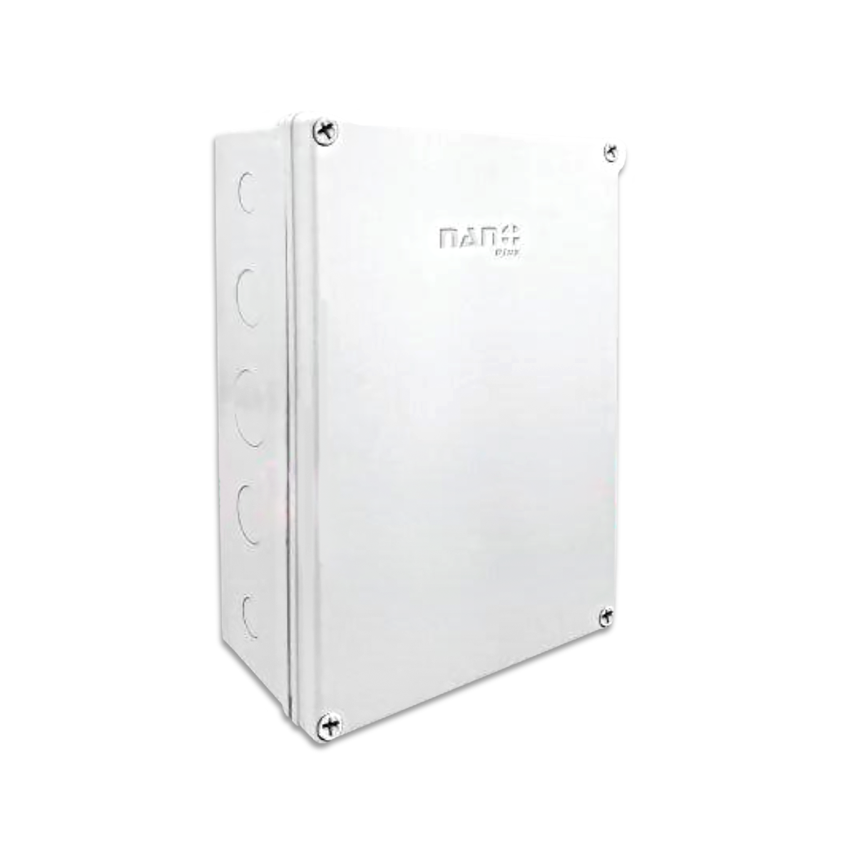 กล่องกันน้ำสีขาว 8"x12" x4" รุ่นนาโนพลัส 207W-NNP (10 ชิ้น/กล่อง)