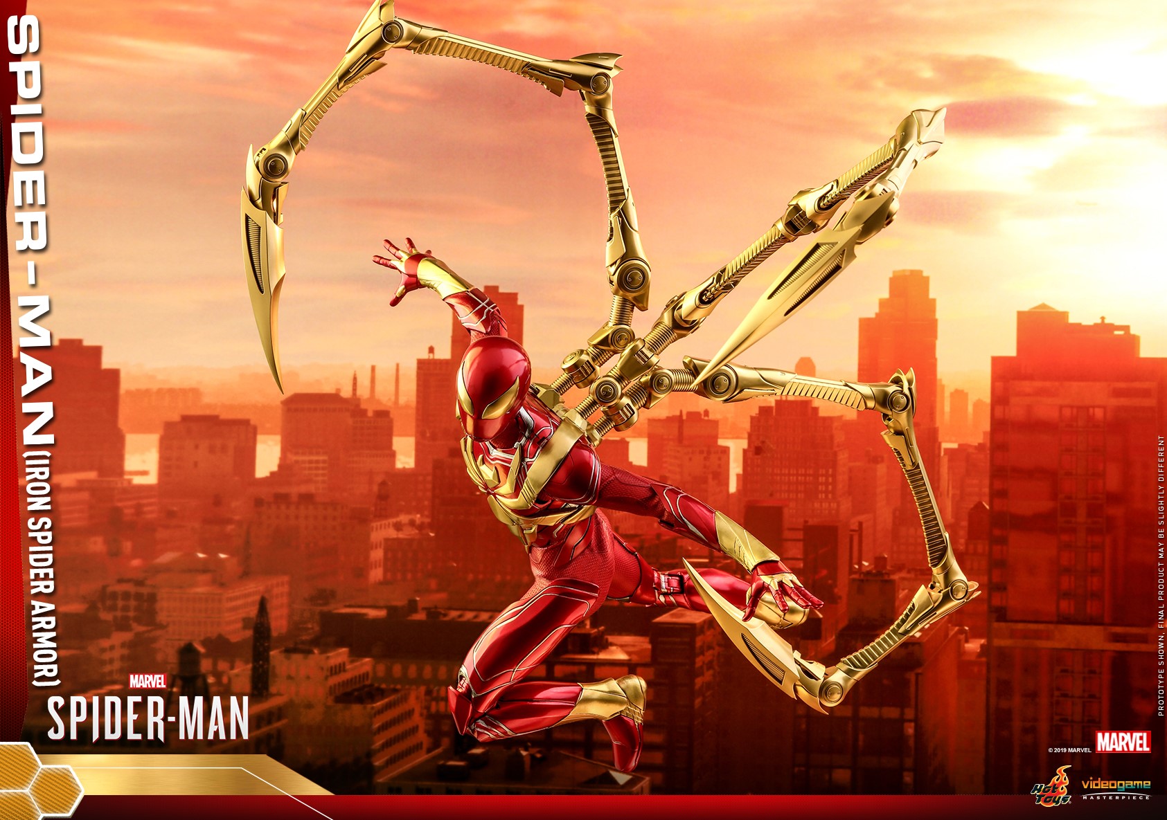 Hot Toys VGM38 Marvel's Spider-Man 1/6 Spider-Man (Iron Spider Armor)