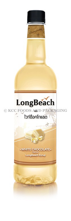 LongBeach - น้ำหวาน กลิ่น ไวท์ช็อคโกแลต (750 ml.)