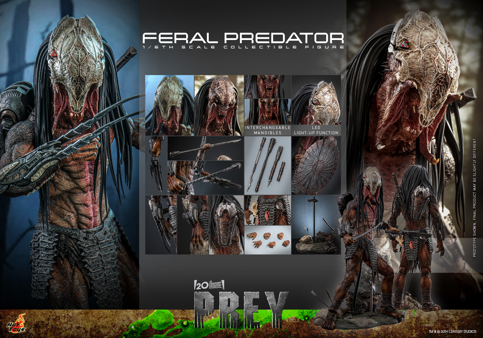 Hot Toys TMS114 1/6 Prey - Feral Predator