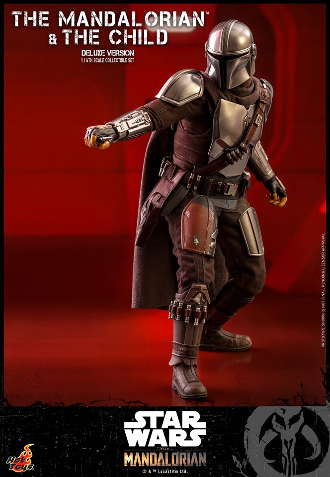 Hot Toys TMS015 The Mandalorian 1/6 The Mandalorian and The Child (Deluxe Version)