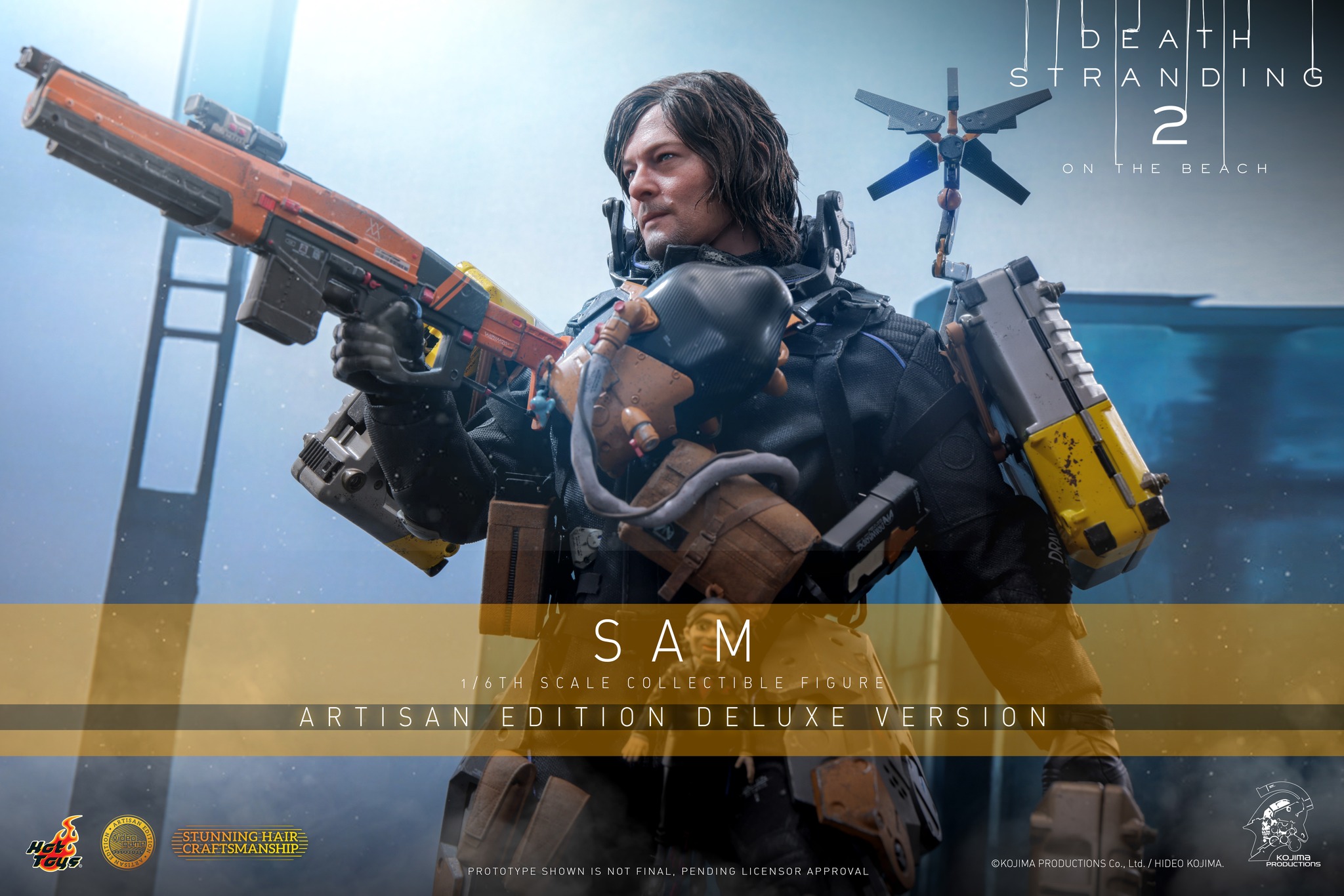 Hot Toys VGM77AE Death Stranding 2: On the Beach - Sam (Artisan Edition Deluxe Version) [Hot Toys Exclusive]