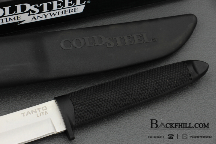 มีดใบตาย COLD STEEL TANTO LITE ขนาด 11.5 นิ้ว ใบหนา 4 มม. พร้อมซองแข็ง (OEM) AAA