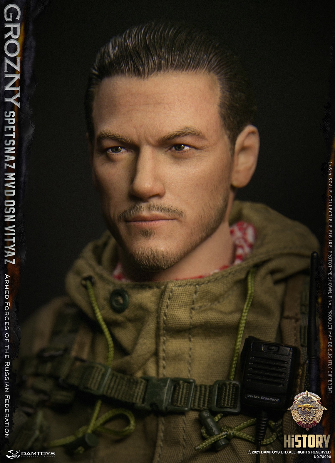 DAMTOYS 78090 1/6 SPETSNAZ MVD OSN VITYAZ - GROZNY