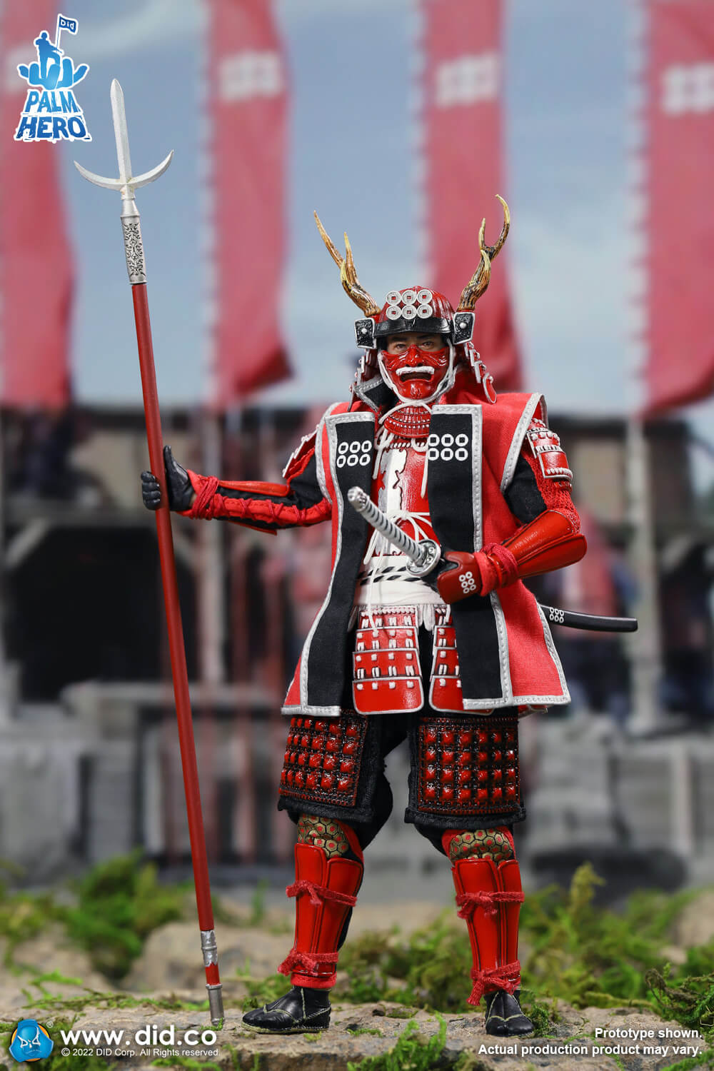 DID XJ80015 1/12 Palm Hero Japan Samurai Series - Sanada Yukimura
