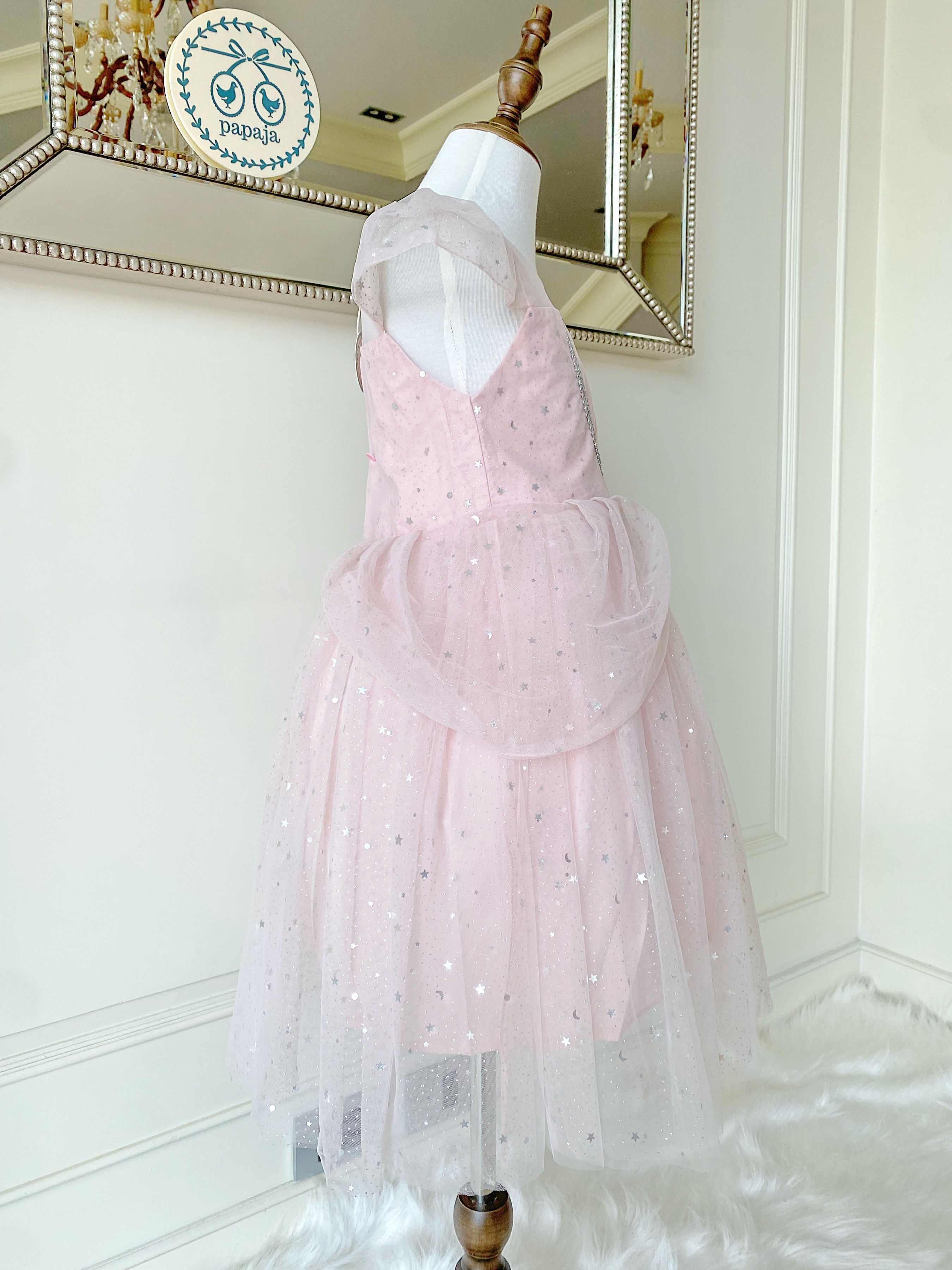 ชุดเจ้าหญิงออโรร่า รุ่นทรงนิยม กระโปรงสั้น