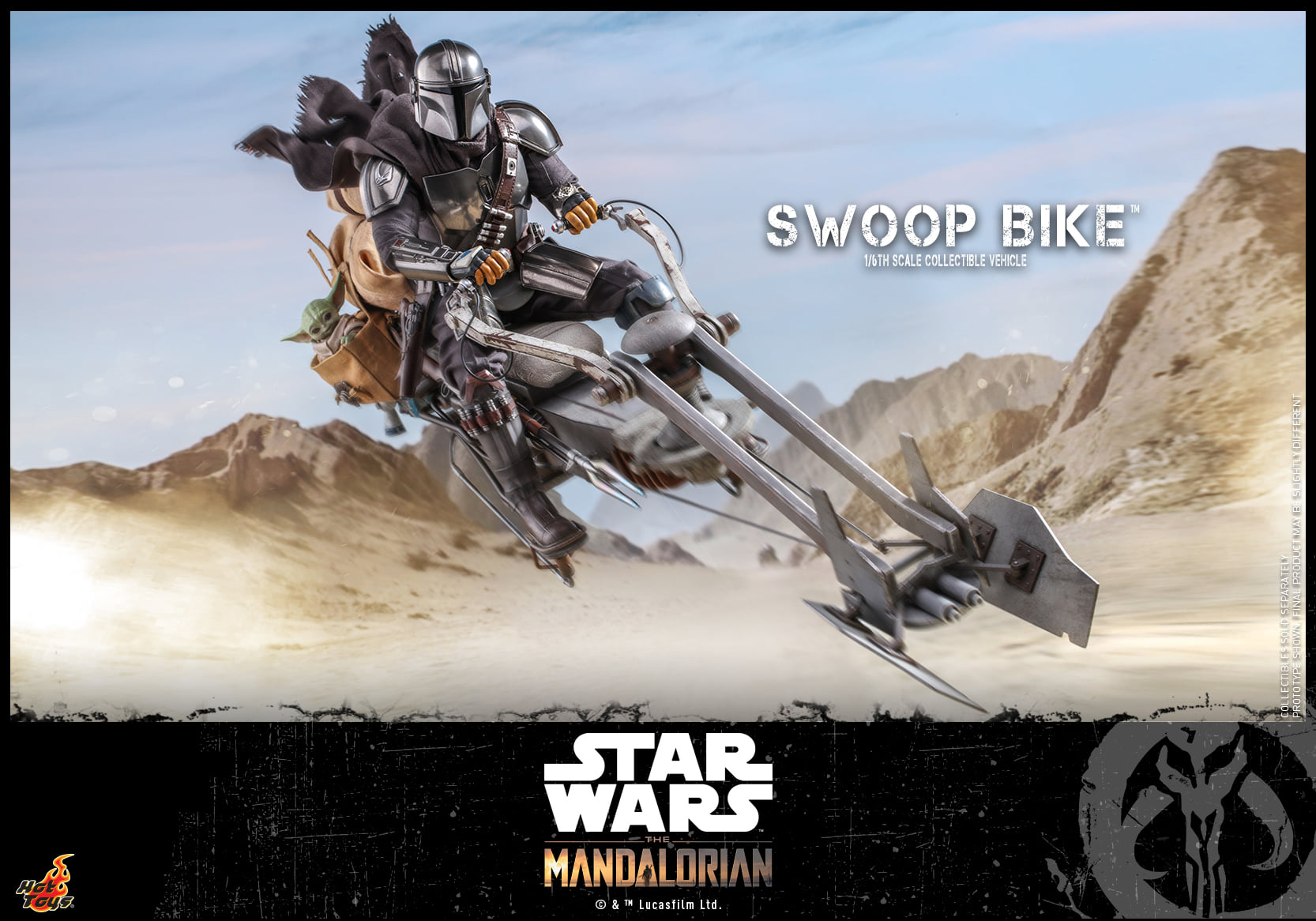 Hot Toys TMS053 1/6 Star Wars: The Mandalorian™ - Swoop Bike™
