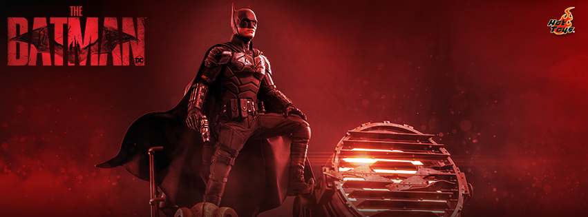 Hot Toys MMS641 1/6 The Batman - Batman and Bat-Signal