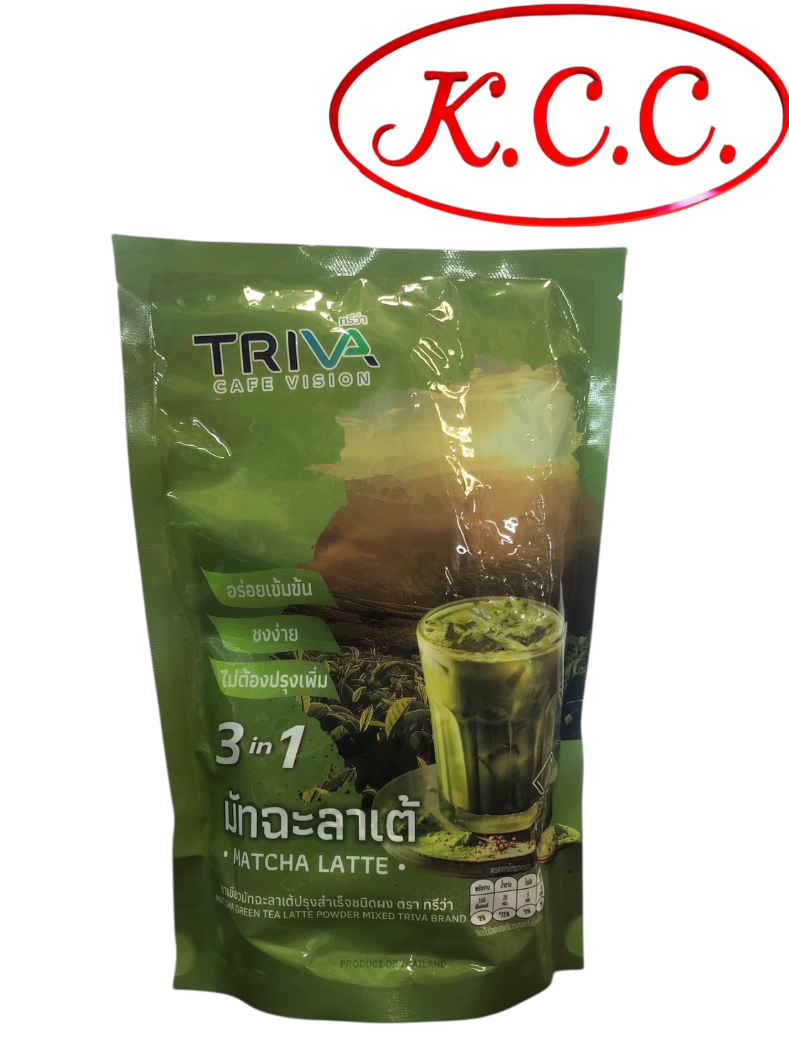 ทรีว่า ชาเขียวมัทฉะลาเต้ 3in1 (35g.x5ซอง )(ธนา)