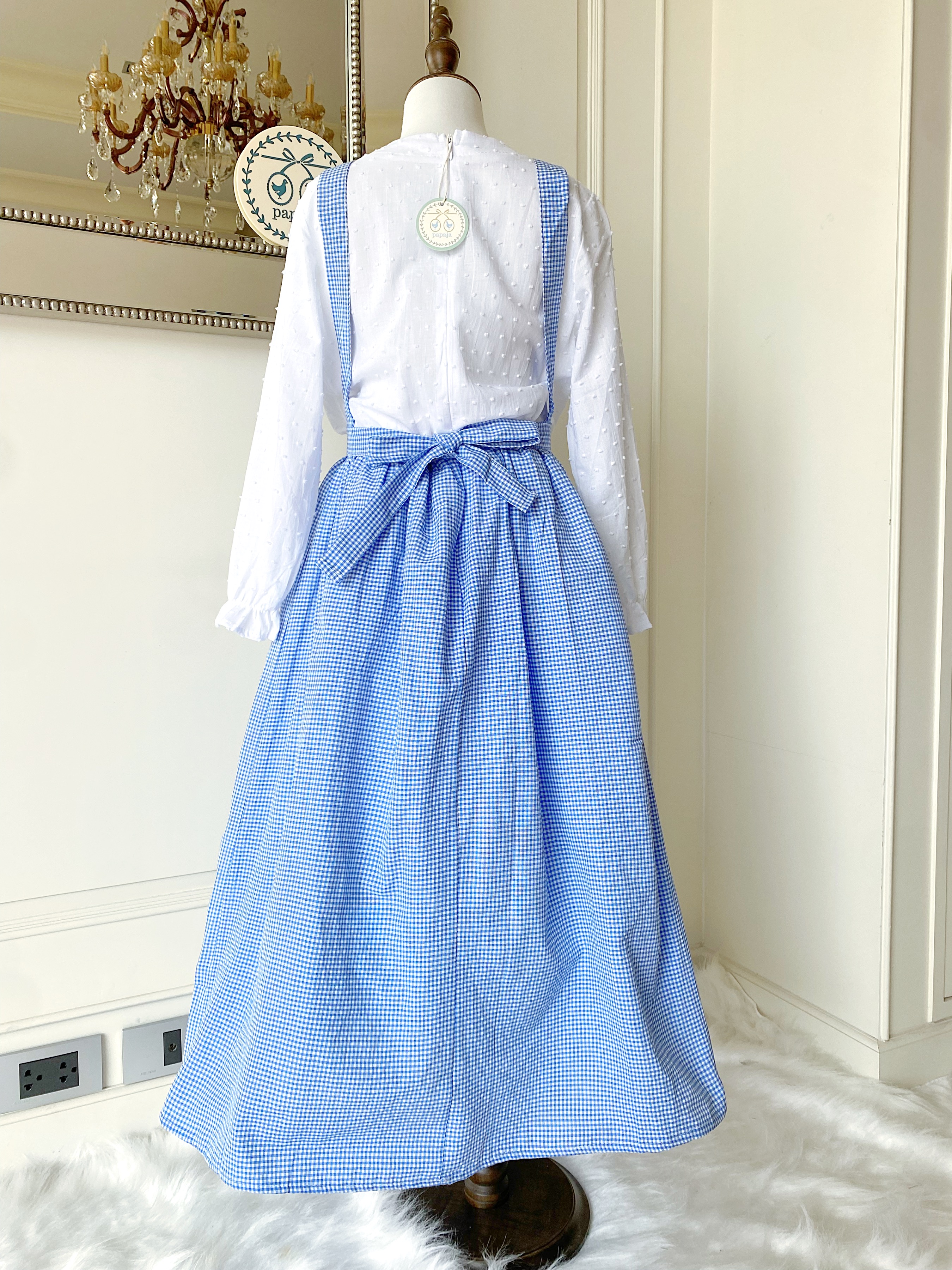 ชุดคอสเพลย์ ชุดประจำชาติชาวดัตช์ เนเธอร์แลนด์ (Dutch , Netherland) เด็กหญิง ชุดยุโรปโบราณ