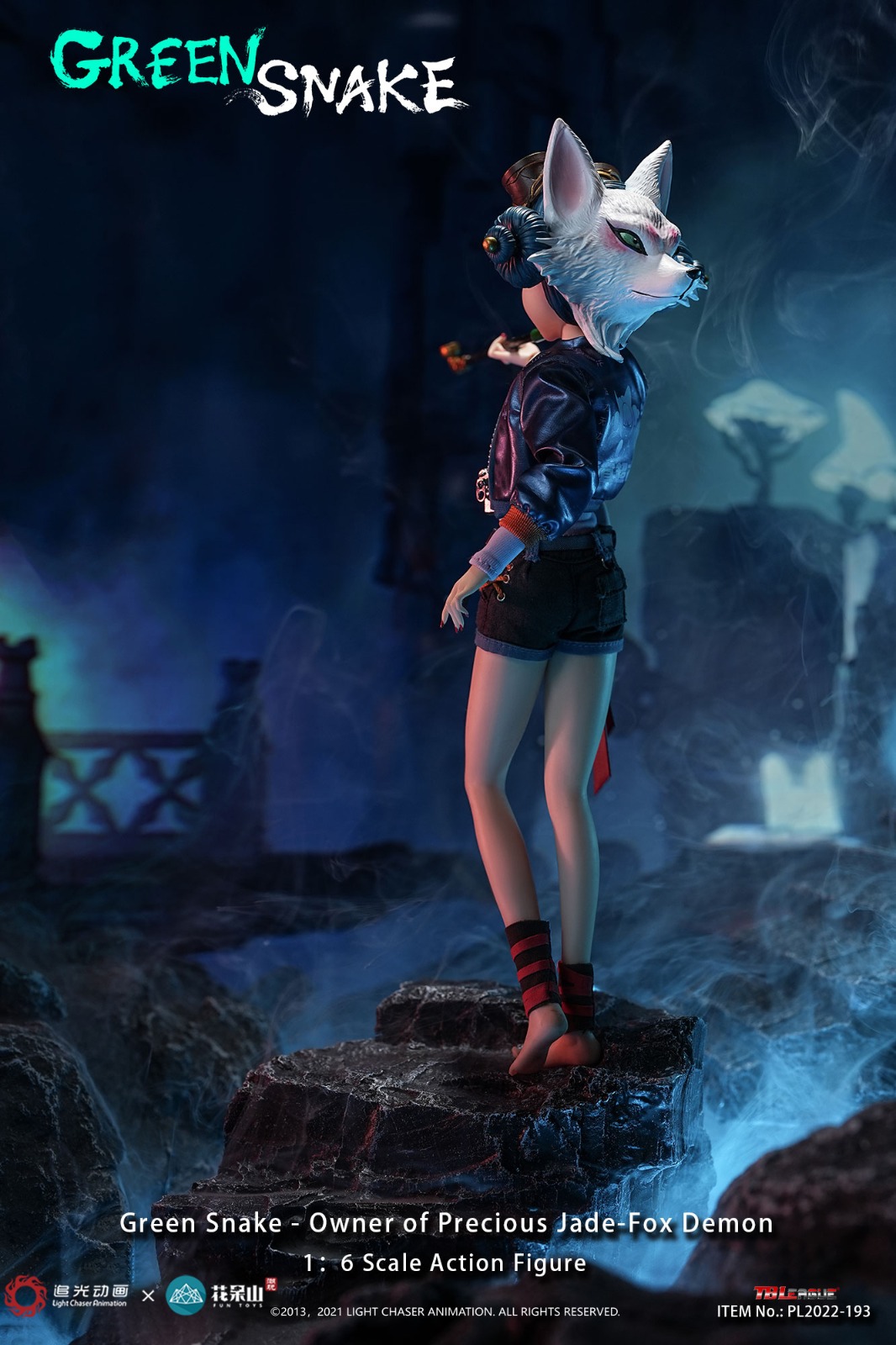 TBLeague PL2022-193 PL2022-194 1/6 Green & White Snake - Owner of Precious Jade-Fox Demon