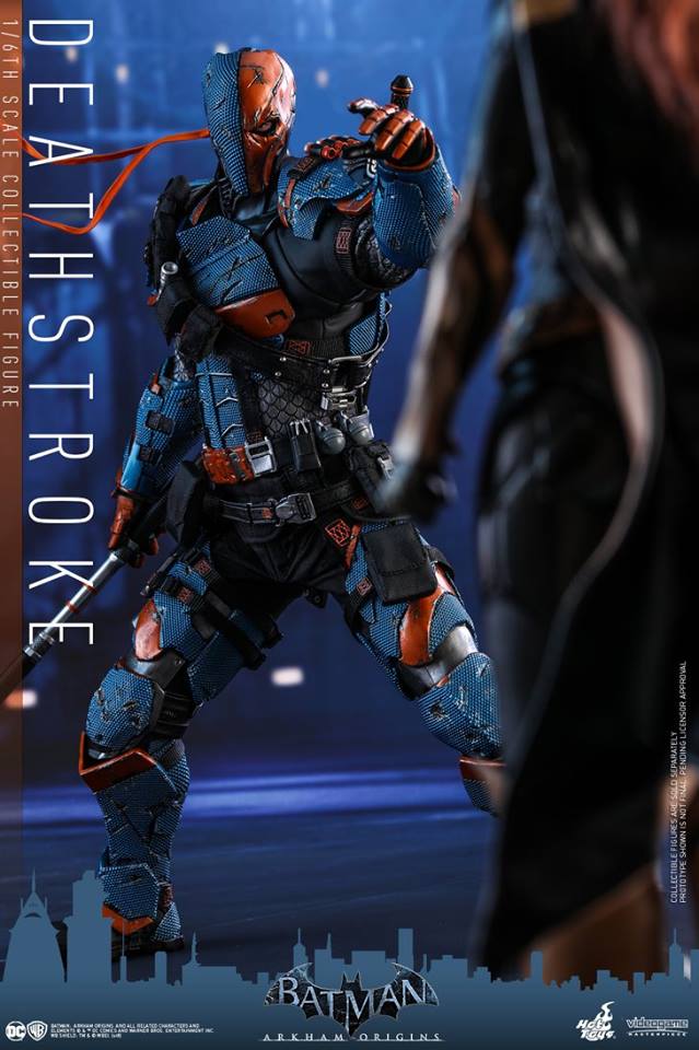 Hot Toys VGM30 BATMAN ARKHAM ORIGINS - DEATHSTROKE