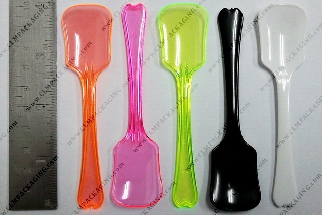 ช้อนพาย คละสีใส (25 คัน)