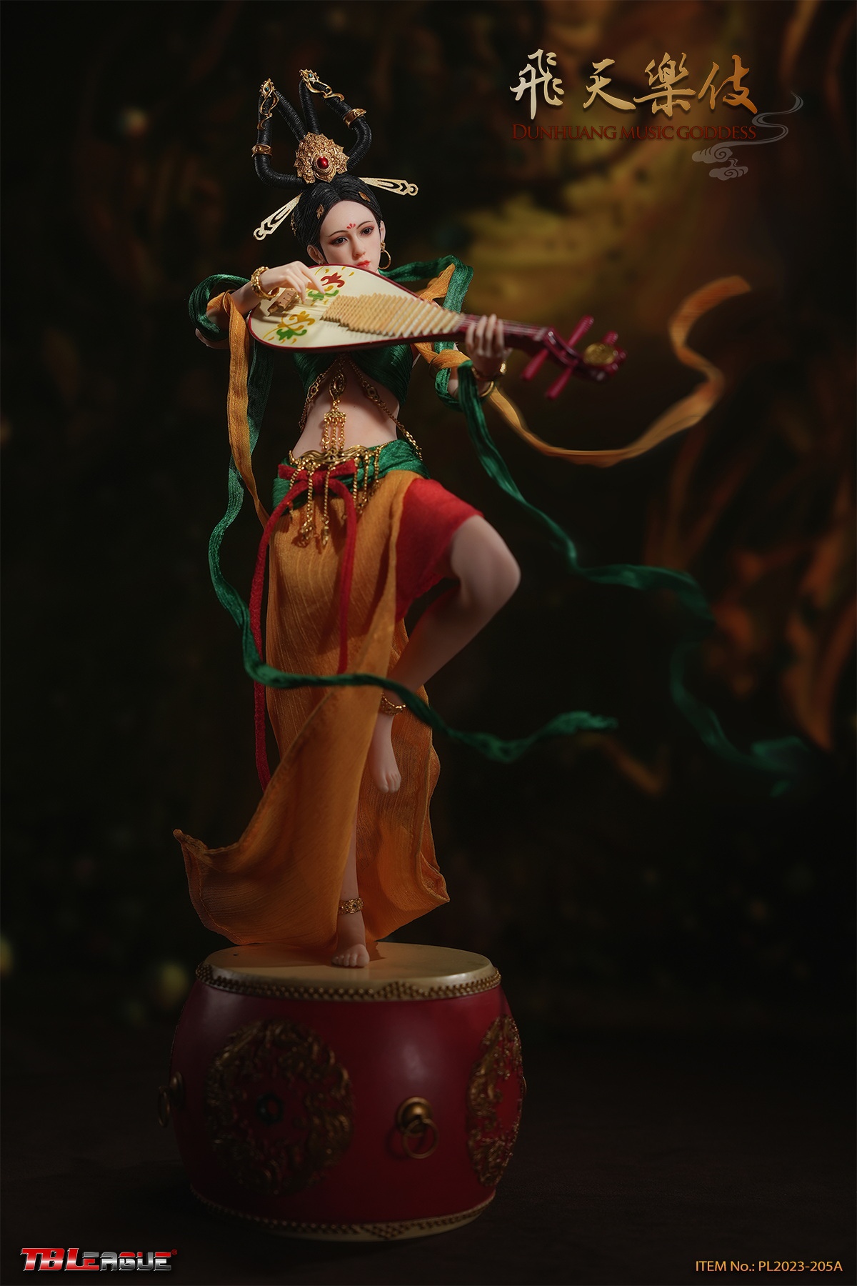 TBLeague PL2023-205A 1/6 Dunhuang Music Goddess (Red)