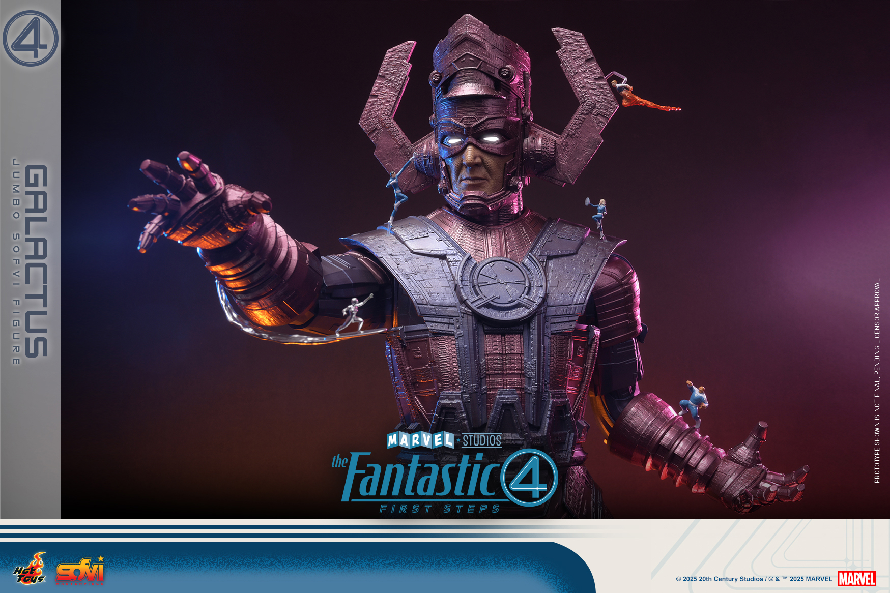 25/08/2568 Hot Toys SMS001J The Fantastic Four: First Steps - Galactus Jumbo