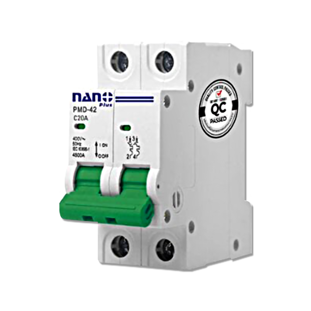 NANO เซอร์กิตเบรกเกอร์ NANO PLUS 10kA 2P 20A