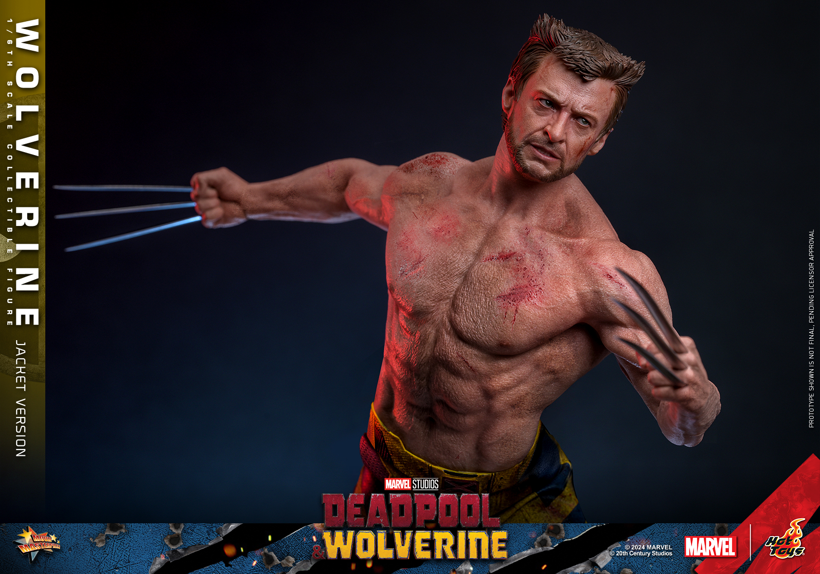 Hot Toys MMS756 Deadpool & Wolverine - Wolverine (Jacket Version)