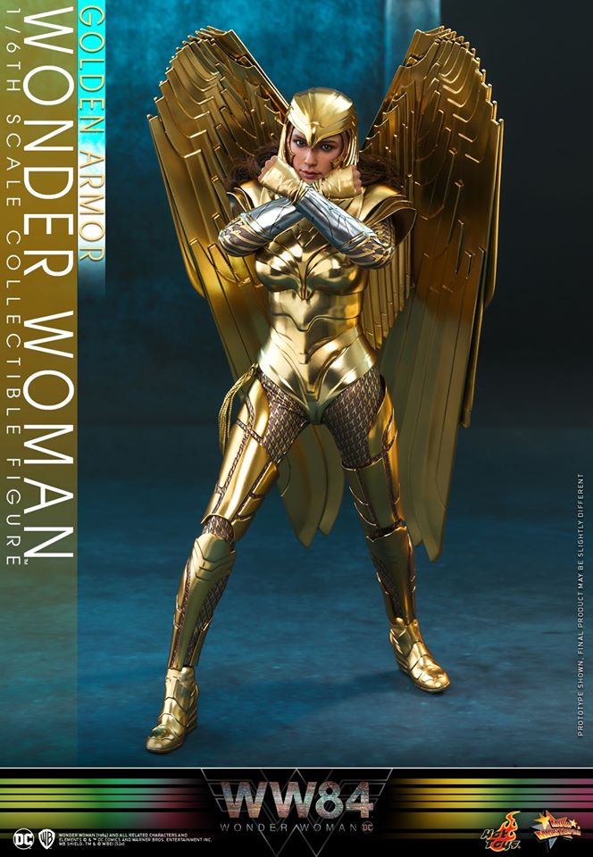 Hot Toys MMS577 Wonder Woman 1984 - Golden Armor Wonder Woman