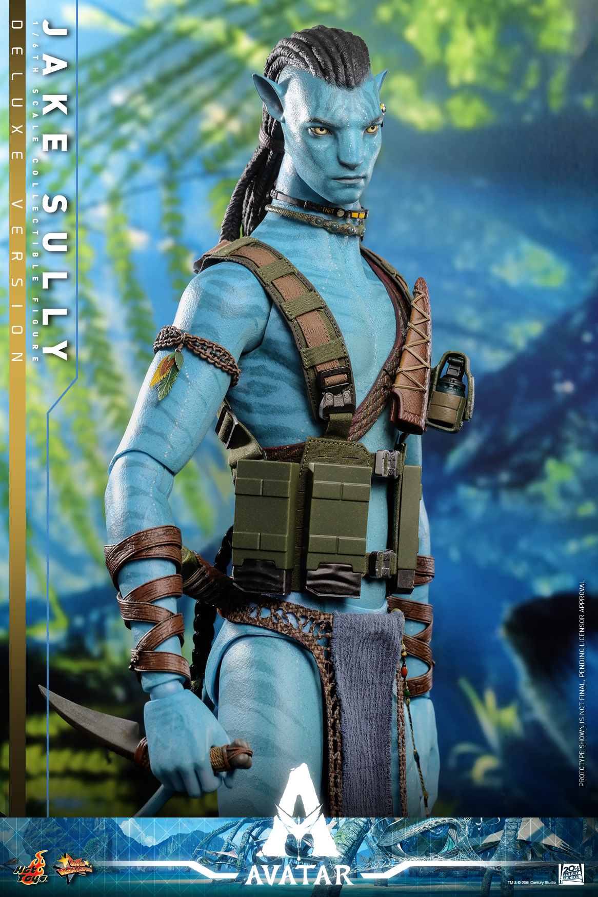 Hot Toys MMS684 1/6 Avatar: The Way of Water - Jake Sully (Deluxe Version)
