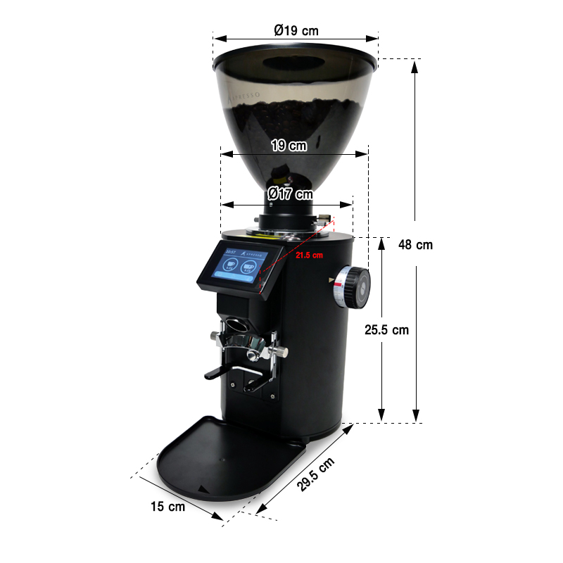 เครื่องบดกาแฟขนาดเล็ก A7 mini น้ำหนักเบา ใช้งานง่าย สำหรับบาริสต้ามืออาชีพ